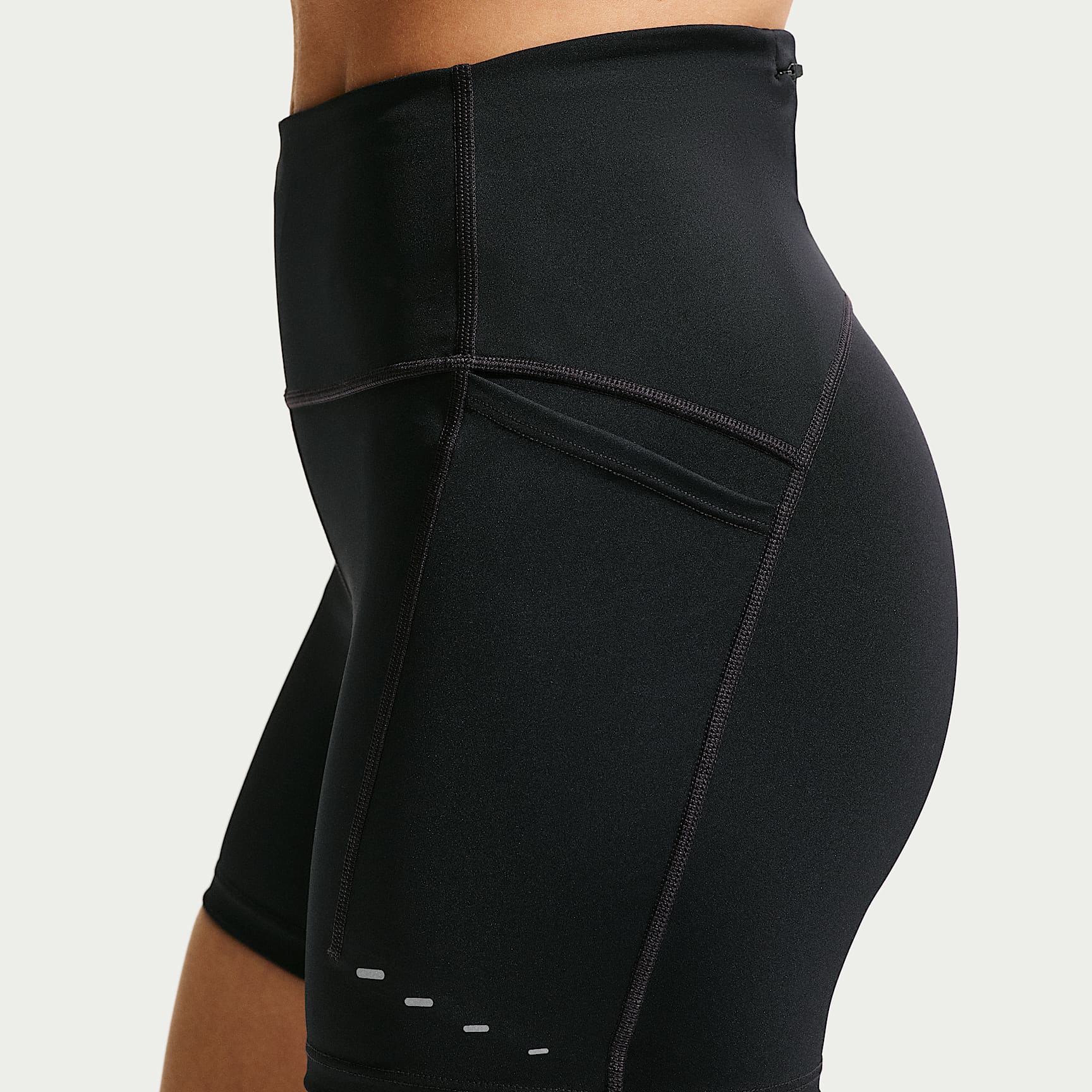 Nike Swift - Nike Swift Damen-Laufshorts mit hohem Taillenbund und Taschen (ca. 10 cm)