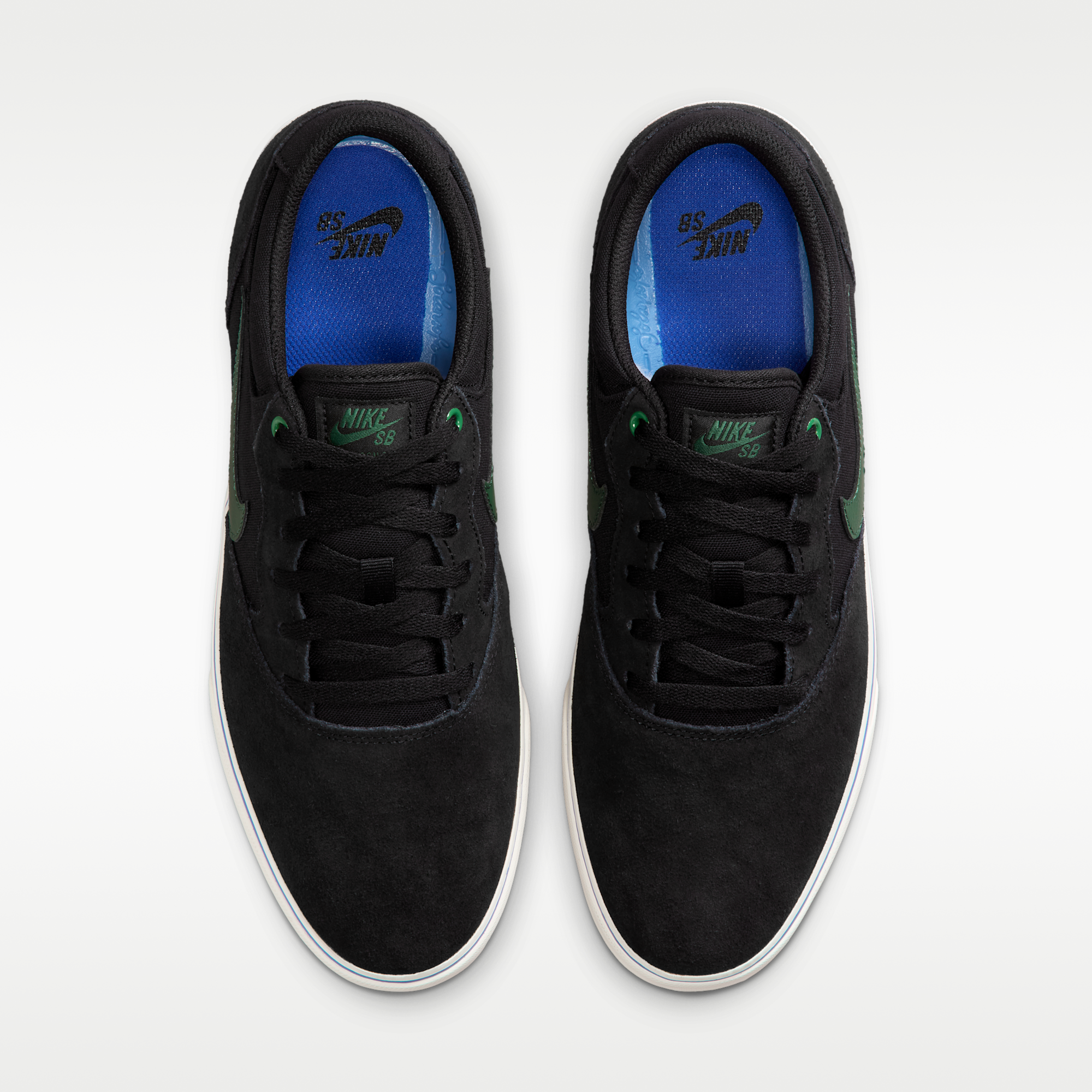 Nike SB Chron 2 - Μαύρο/Sail/Racer Blue/Fir - 4