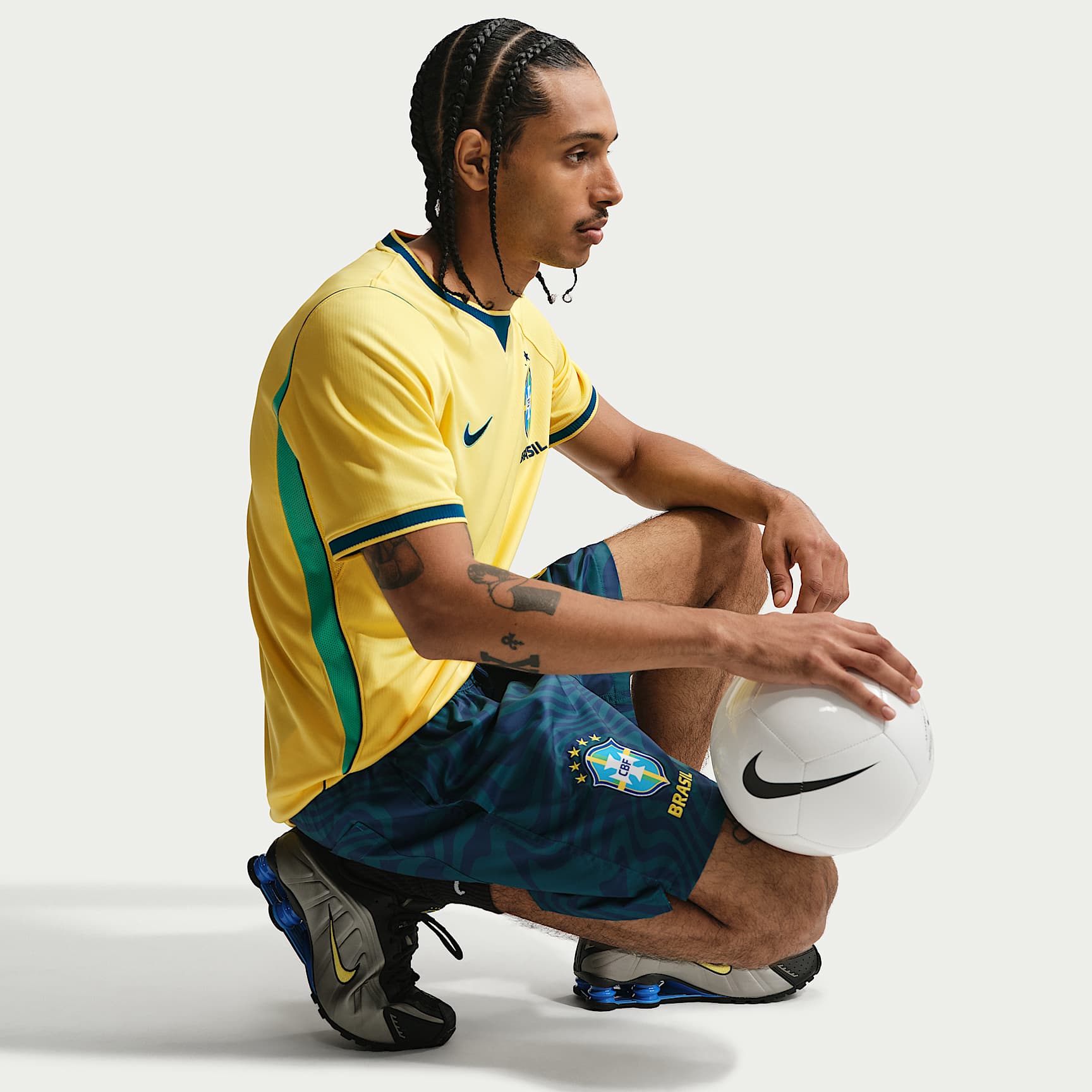 Brasilianische Nationalmannschaft 2026 Stadium Home - Brasilianische Nationalmannschaft 2026 Stadium Home Nike Dri-FIT Fußballtrikot (Herren)