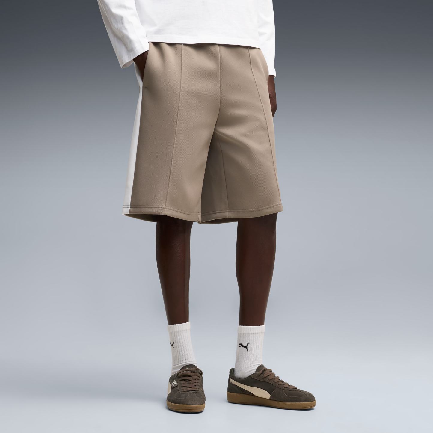 T7 Relaxed 9" Baggy Shorts Herren - Mouse Gray