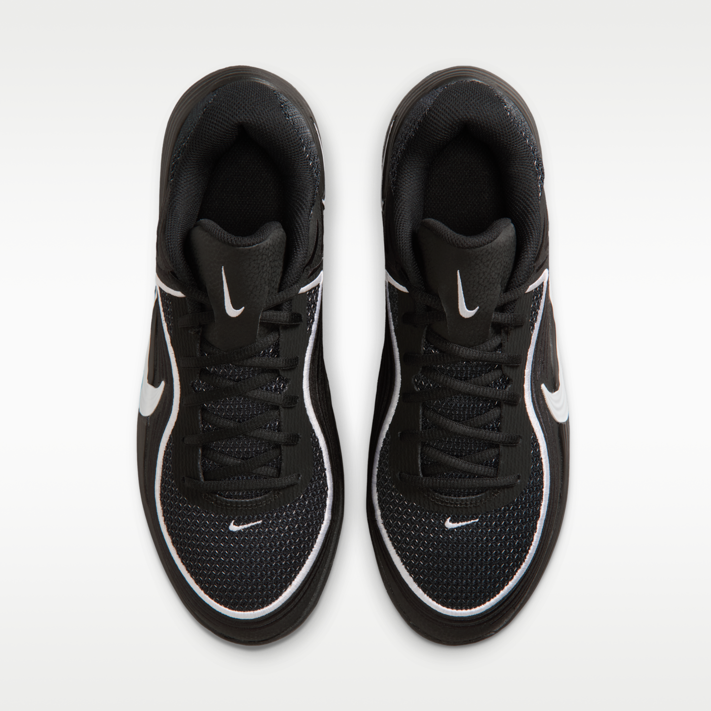 Nike Precision 8 Low - Μαύρο/Λευκό/Λευκό - 4