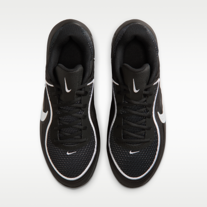 Nike Precision 8 Low - Μαύρο/Λευκό/Λευκό - 4