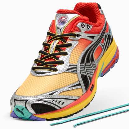 Homura OG Hyper Sneakers Unisex - Red Flash-Sunny Yellow