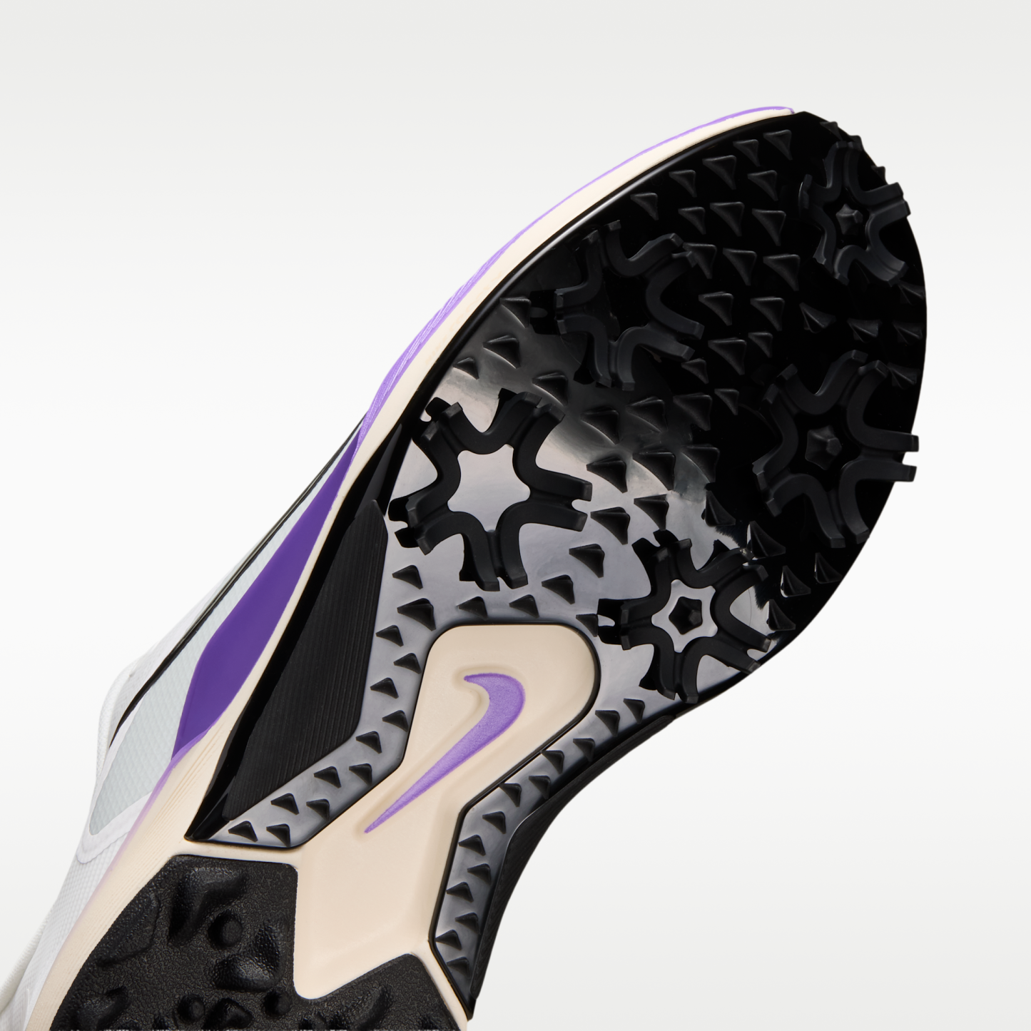 Nike Pegasus 1 G - Λευκό/Action Grape/Metallic Silver/Μαύρο - 7