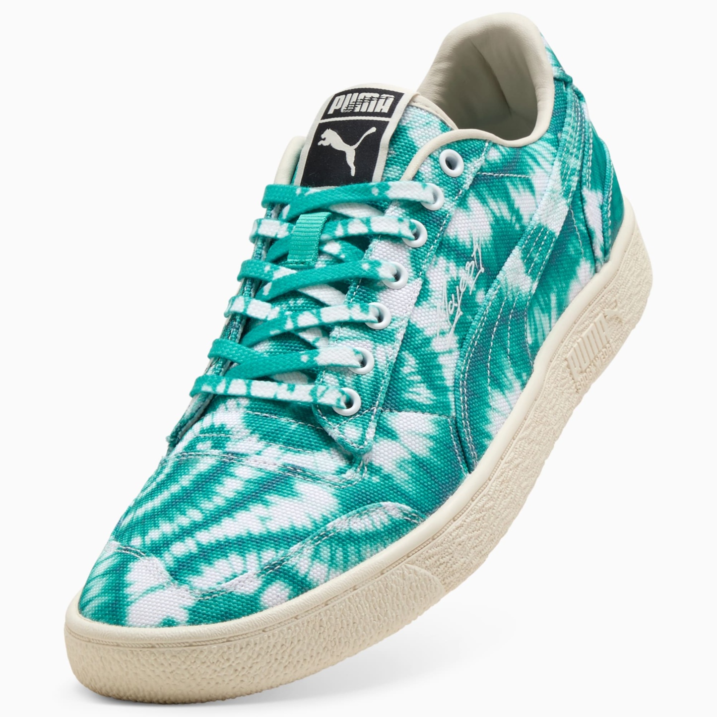 Majesty What The Fun Sneakers Unisex - PUMA White-Vibrant Green-Emerald Ice