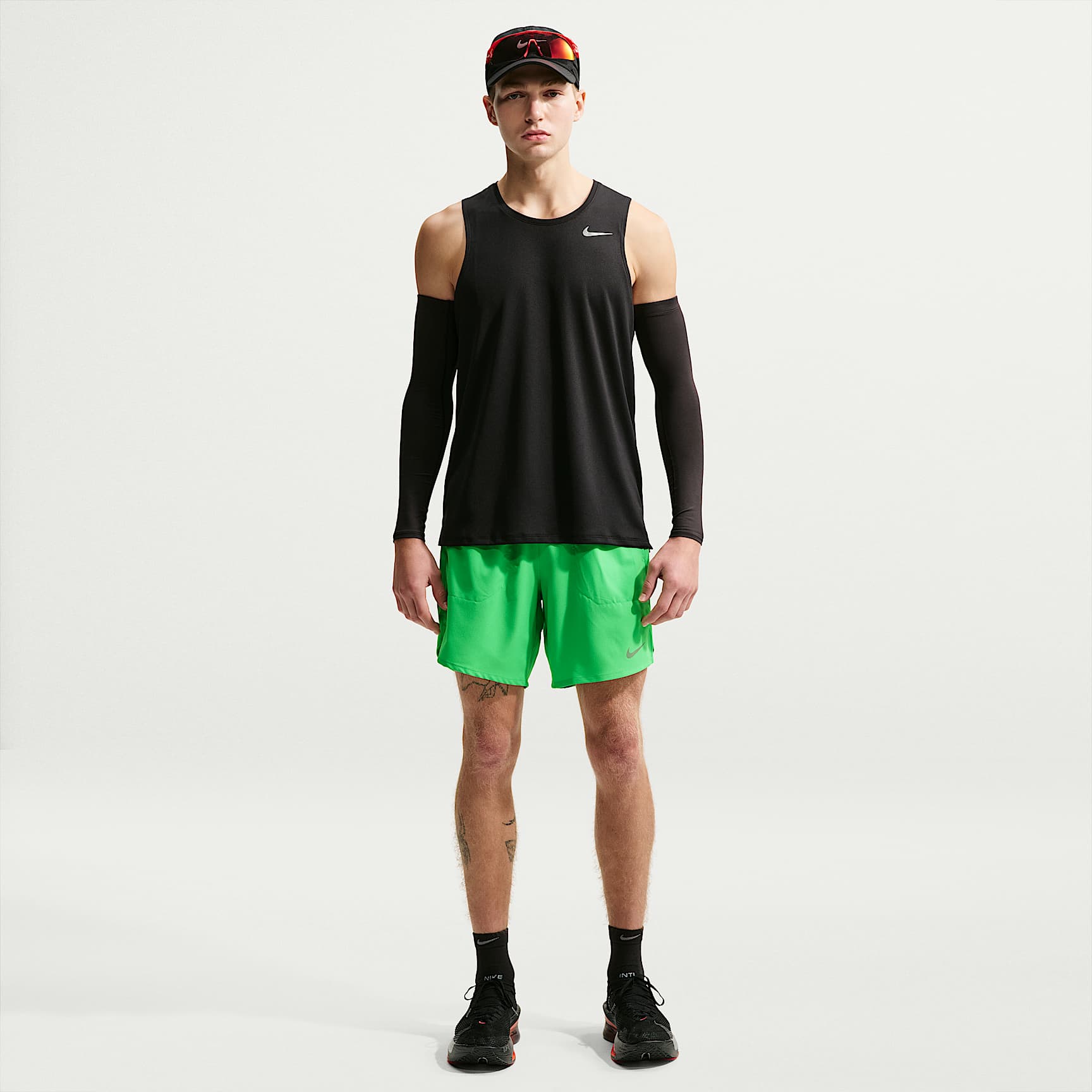 Nike Stride - Nike Stride Dri-FIT-Laufshorts mit Futter (ca. 18 cm) (Herren)