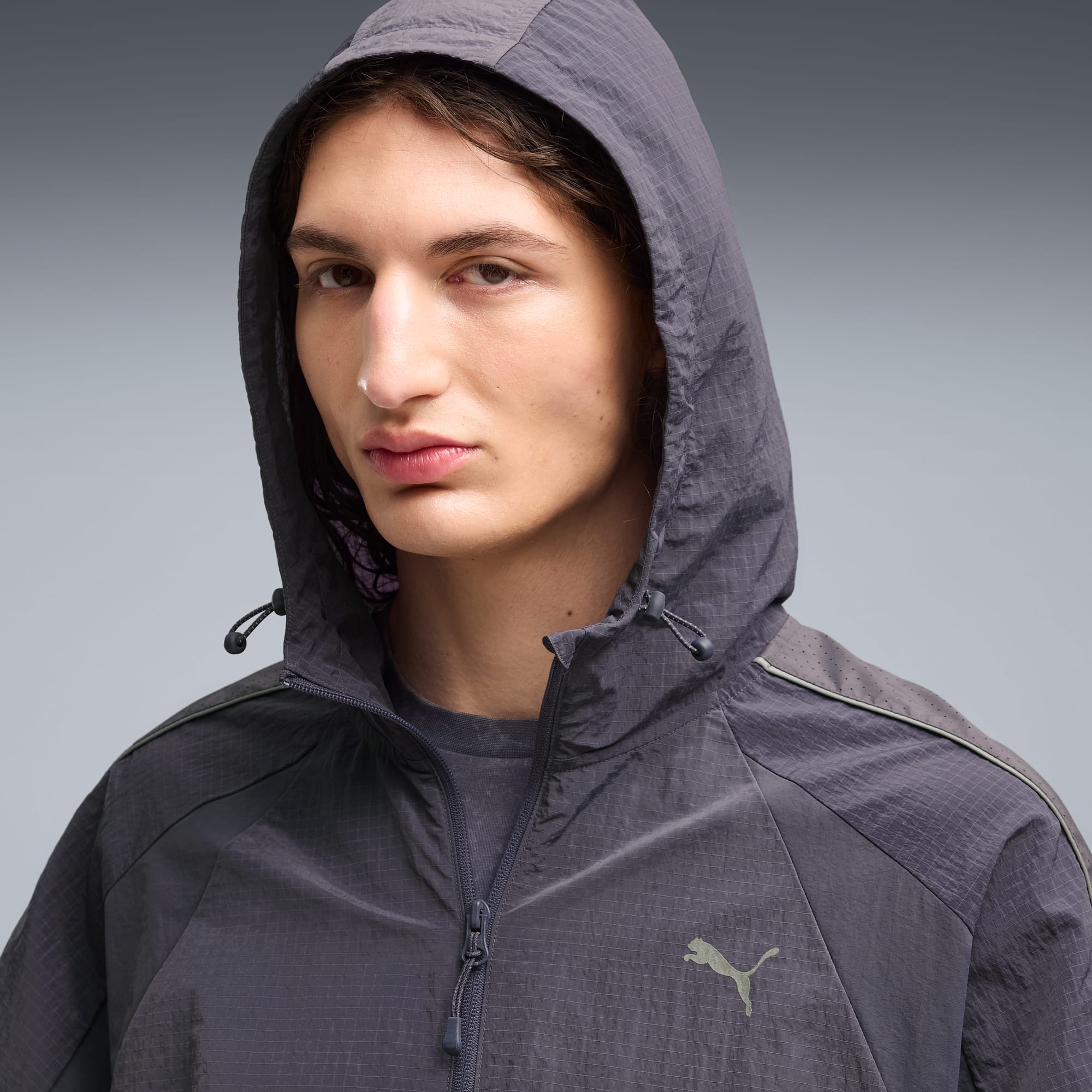 Run Culture Collective T7 Relaxed Trainingsjacke Herren - Inky Depths