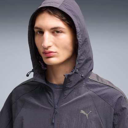 Run Culture Collective T7 Relaxed Trainingsjacke Herren - Inky Depths