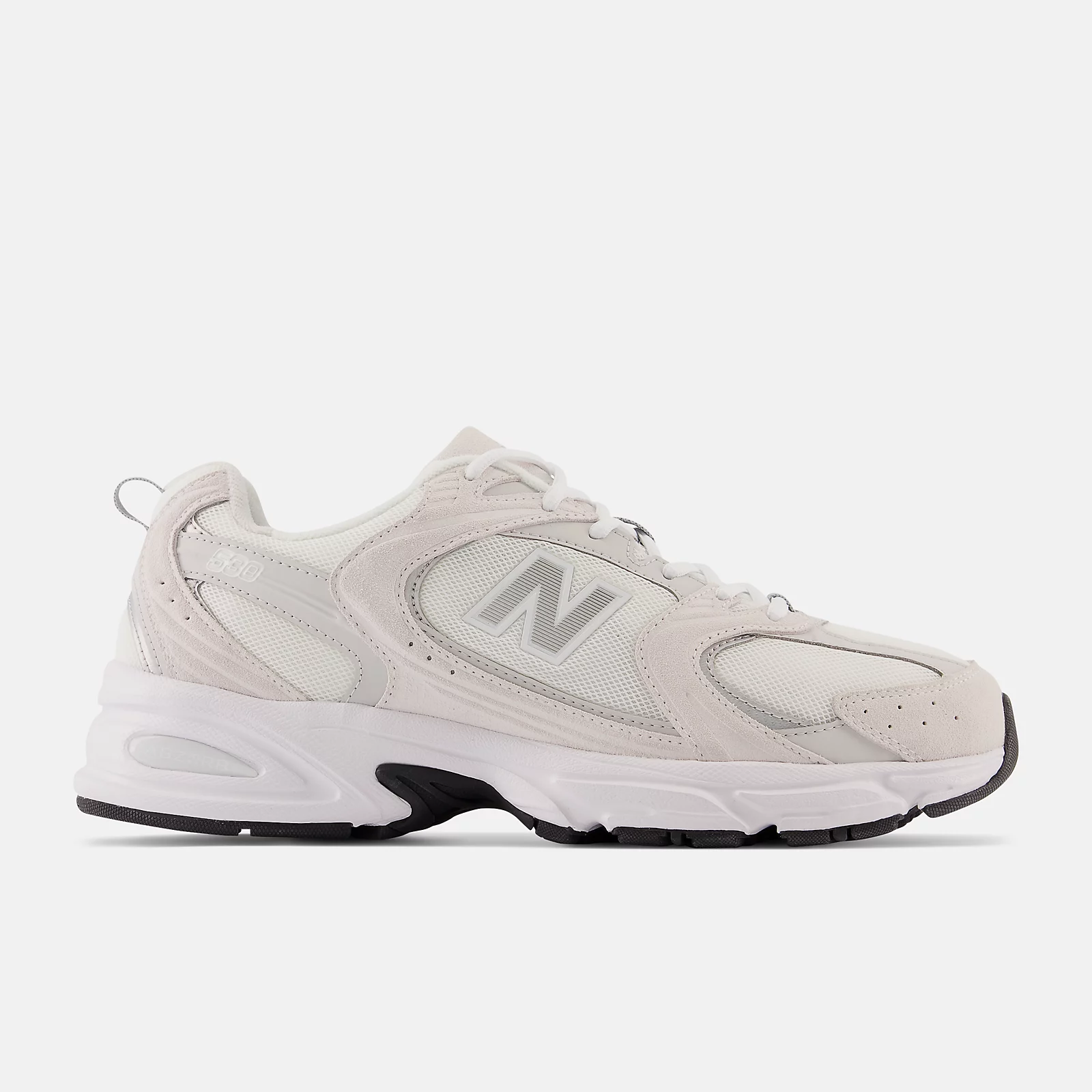 New Balance 530 - SEA SALT con GREY MATTER y White - MR530CE