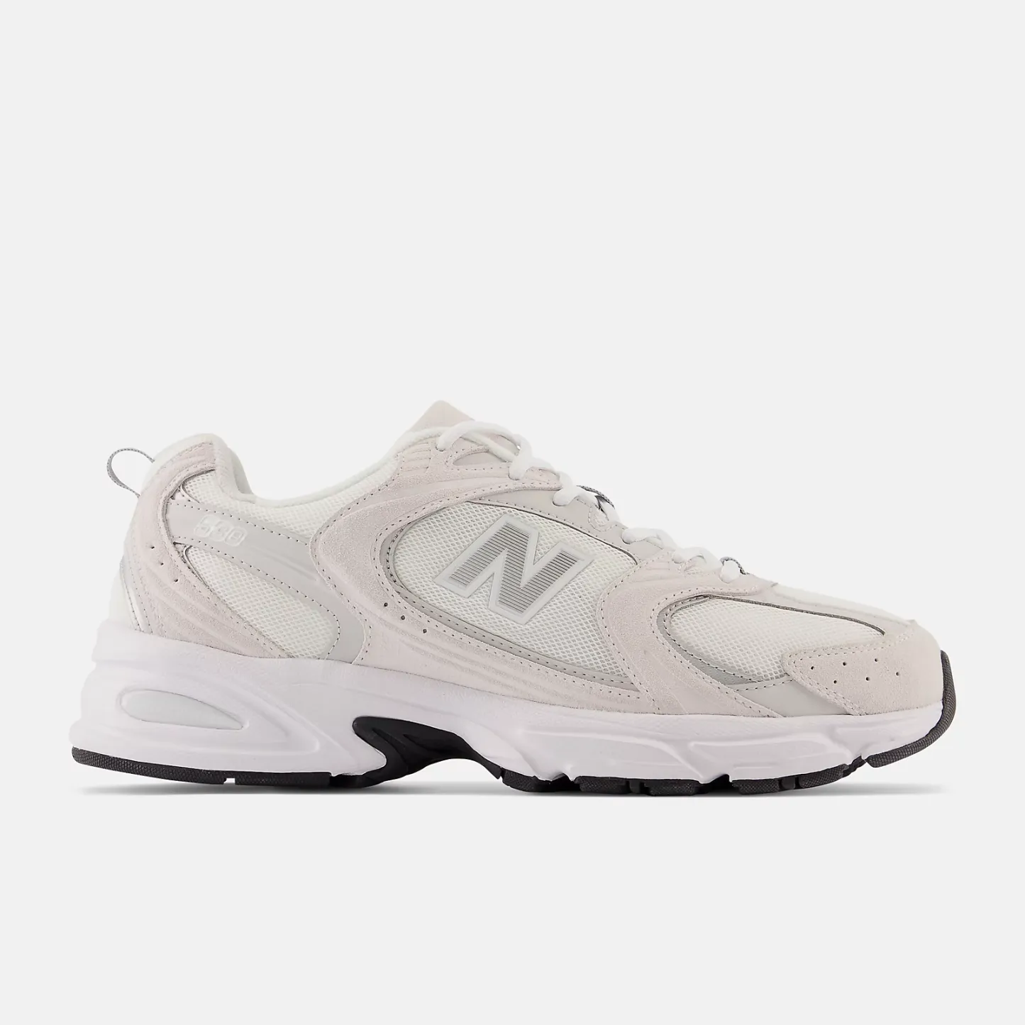 New Balance 530 - SEA SALT con GREY MATTER y White - MR530CE