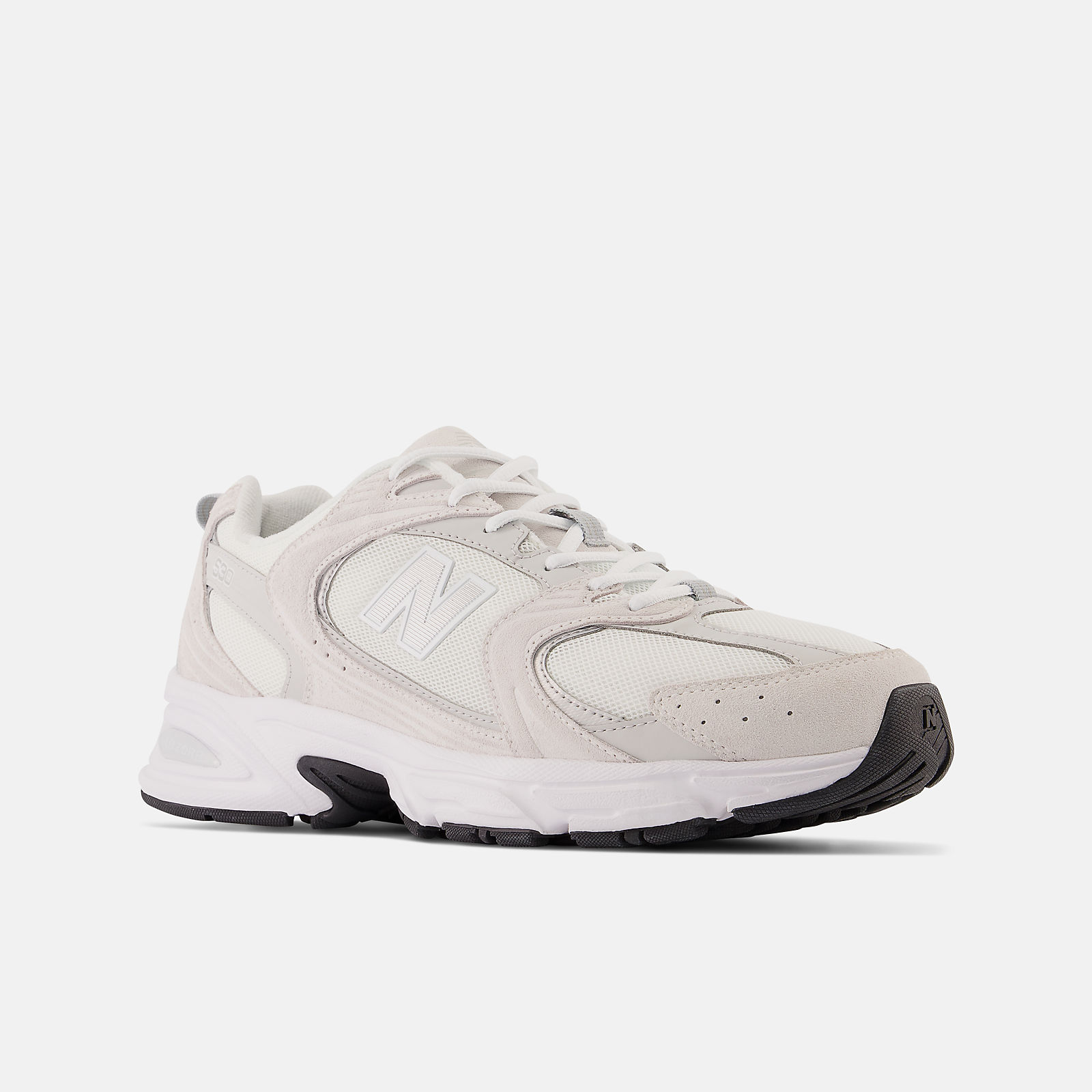 New Balance 530 - SEA SALT con GREY MATTER y White - MR530CE