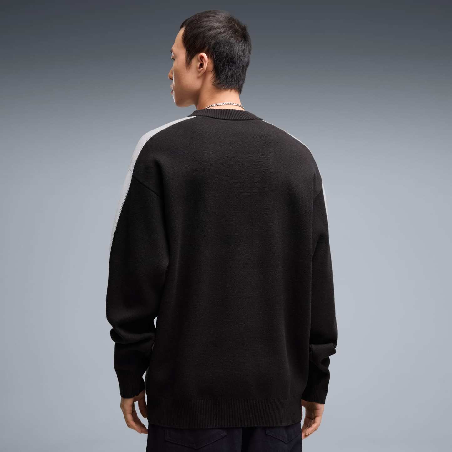 T7 Relaxed Strickpullover Unisex - PUMA Black