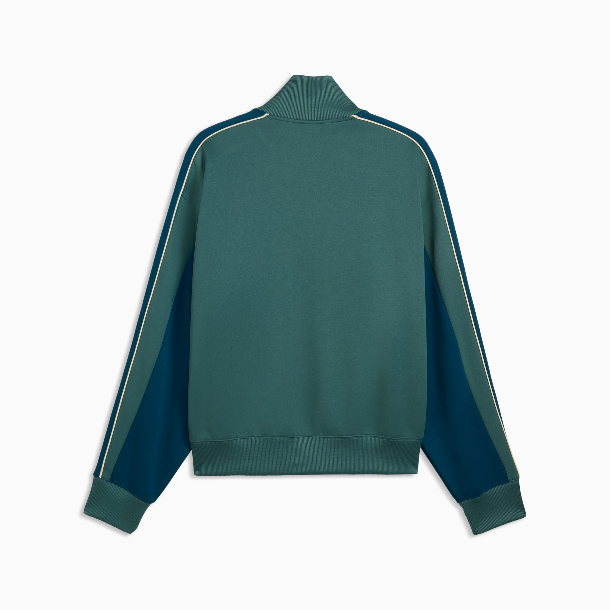 T7 Love Of The Cat Relaxed Trainingsjacke Herren - Midnight Petrol-Herb Garden