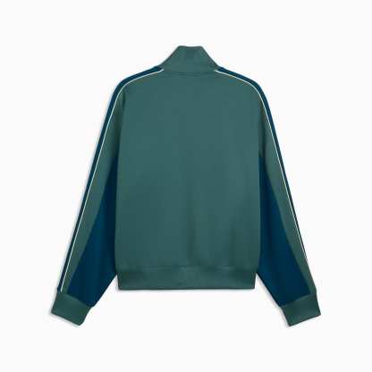 T7 Love Of The Cat Relaxed Trainingsjacke Herren - Midnight Petrol-Herb Garden