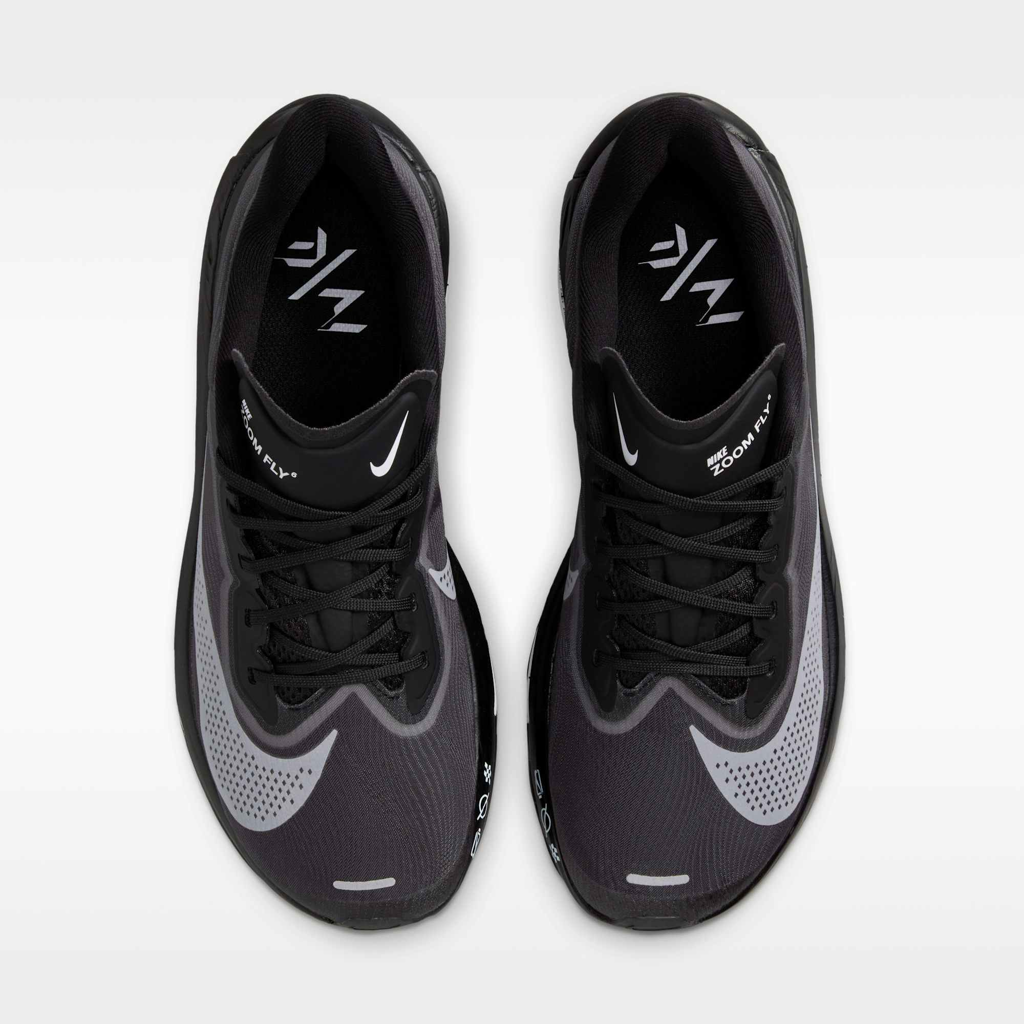 Nike Zoom Fly 6 - Μαύρο/Light Smoke Grey/Λευκό - 4