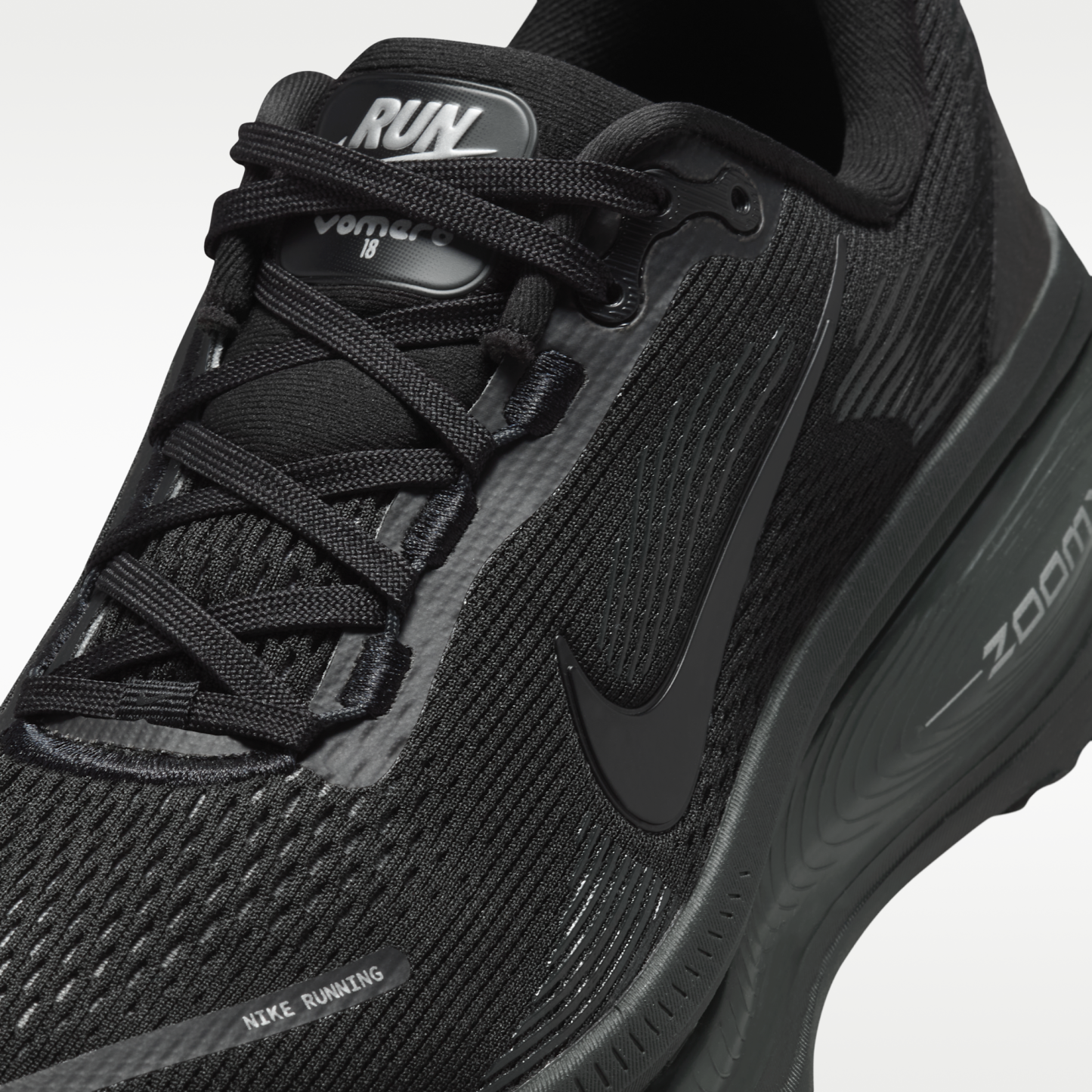 Nike Vomero 18 - Μαύρο/Dark Smoke Grey/Light Smoke Grey/Μαύρο - 7