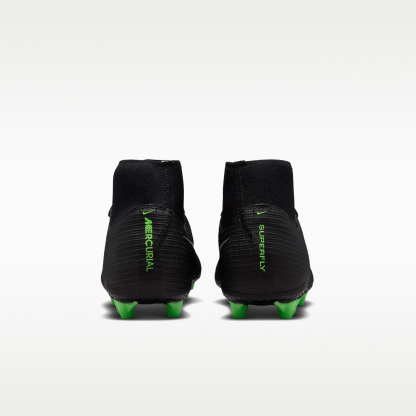 Nike Mercurial Superfly 11 Academy - Μαύρο/Μαύρο/Illusion Green (IO1496-001) - 6