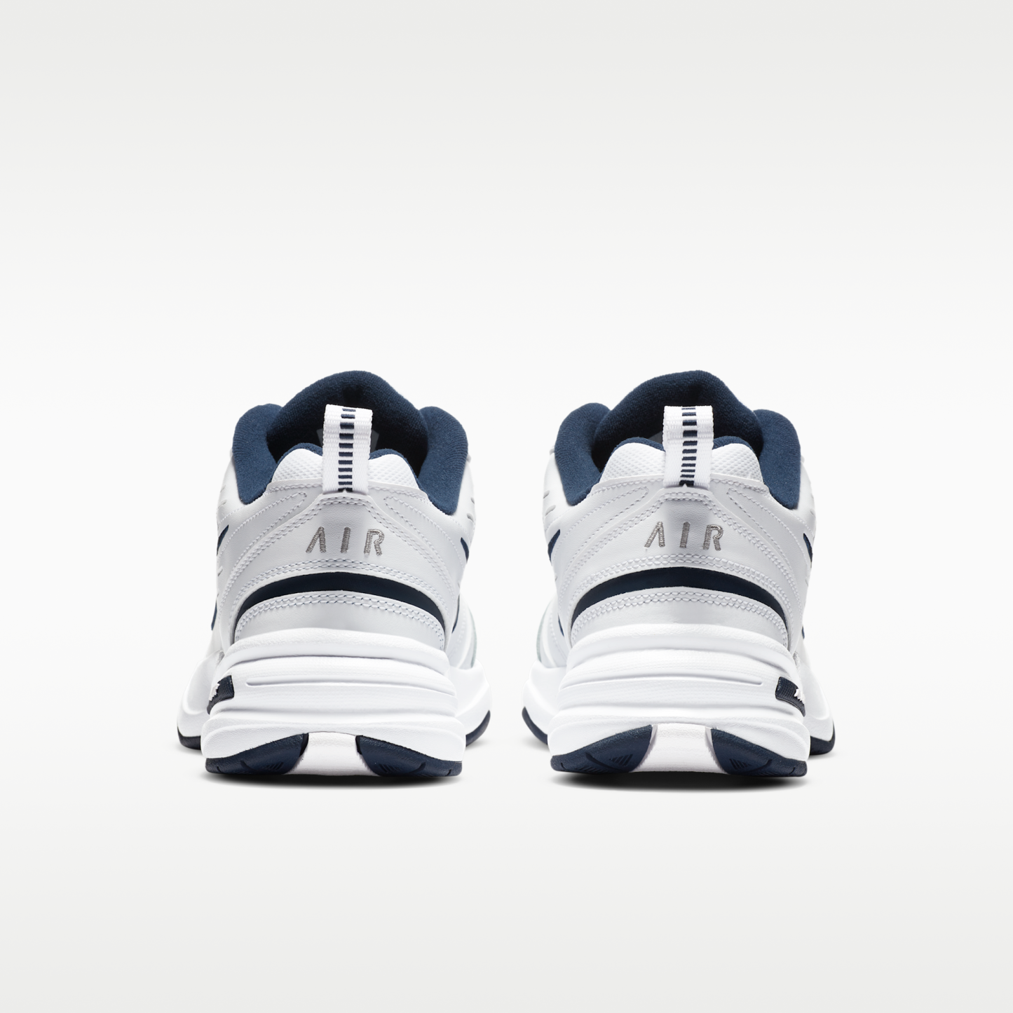 Nike Air Monarch IV - Λευκό/Metallic Silver - 6