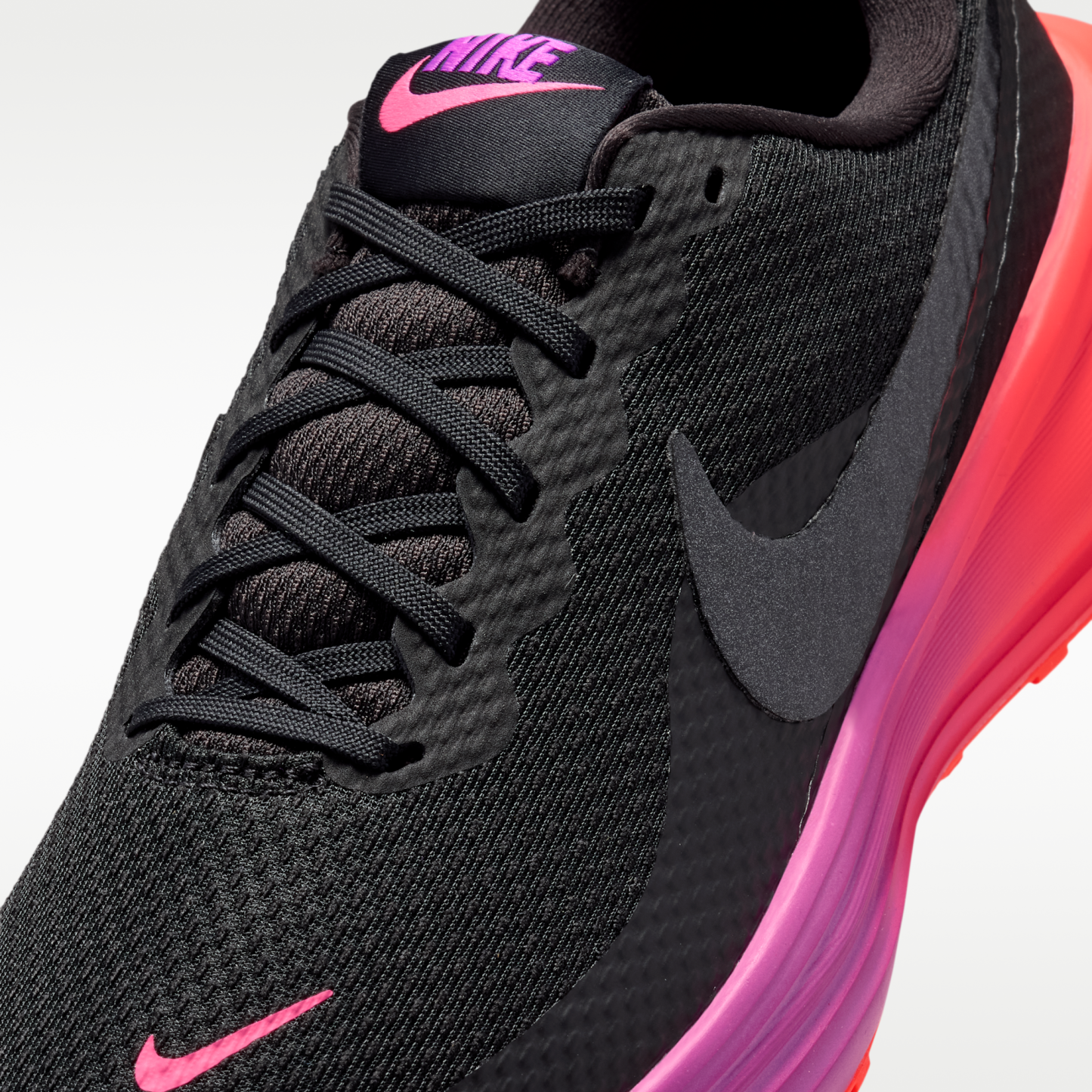 Nike Revolution 8 - Μαύρο/Bright Crimson/Fuchsia Blast/Μαύρο - 7