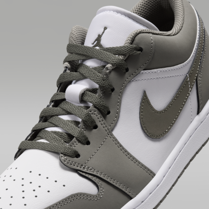 Air Jordan 1 Low - Light Army/Λευκό/Cargo Khaki - 7