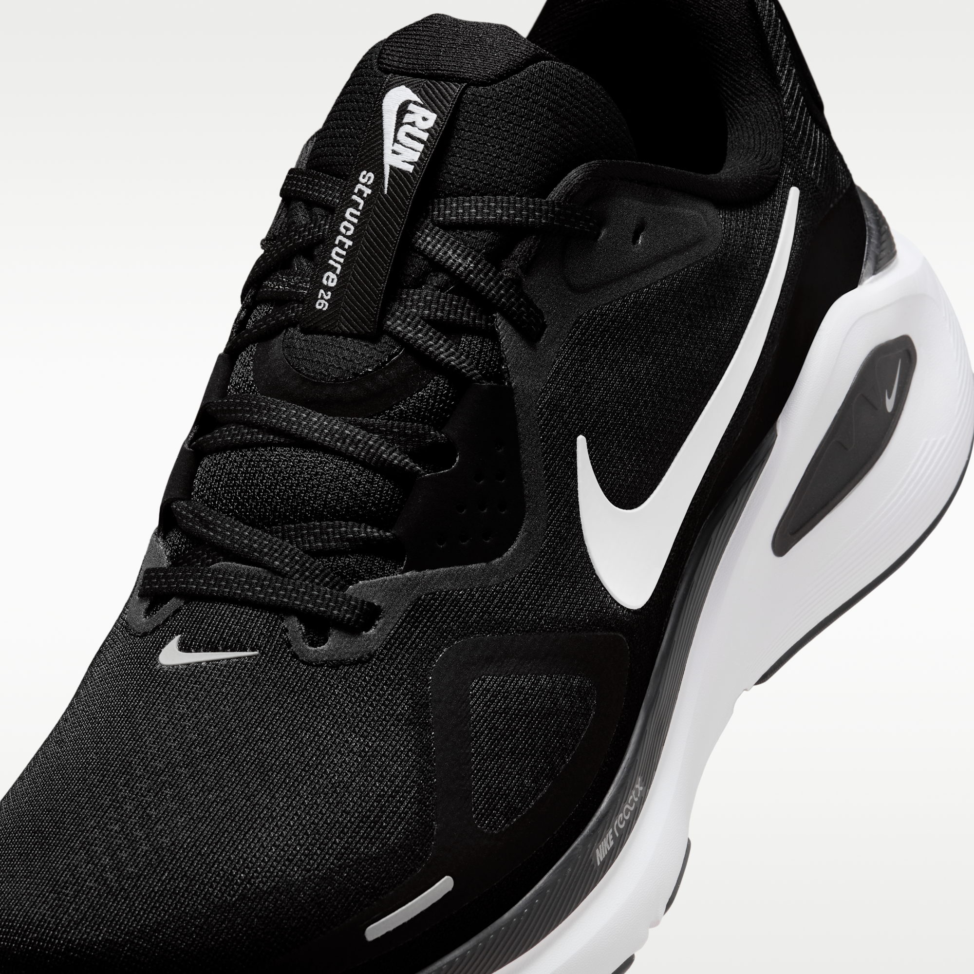 Nike Structure 26 - Μαύρο/Cool Grey/Metallic Silver/Λευκό - 7