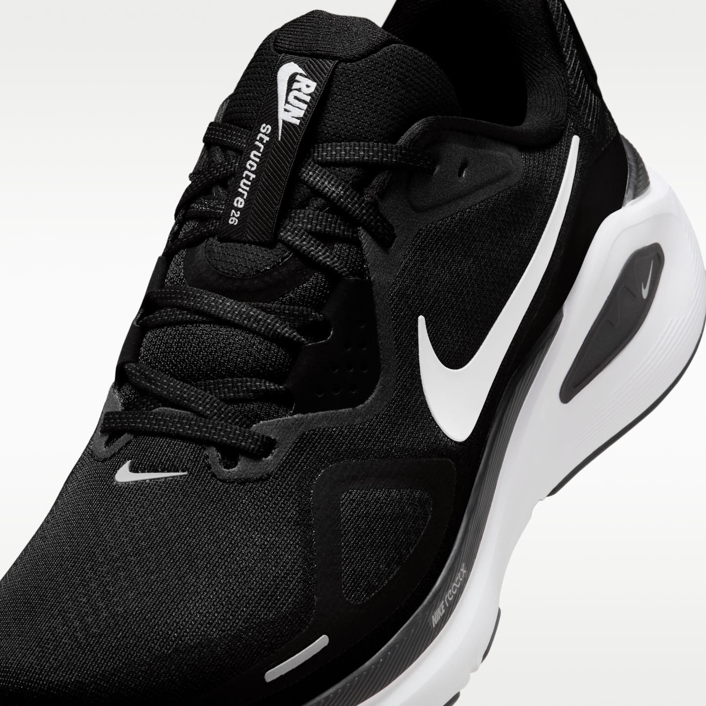 Nike Structure 26 - Μαύρο/Cool Grey/Metallic Silver/Λευκό - 7