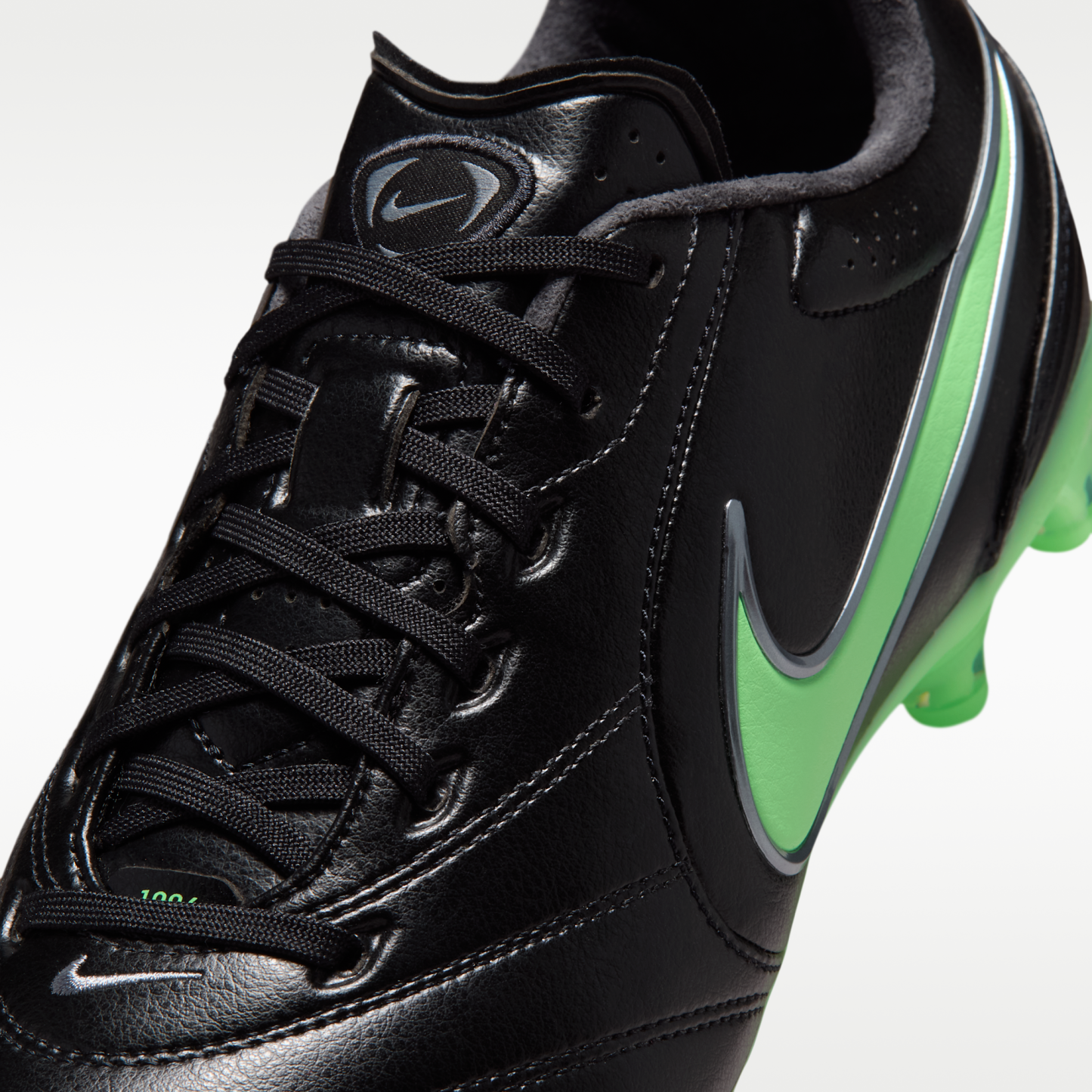 Nike Tiempo Ligera Pro - Μαύρο/Μαύρο/Illusion Green (IO9609-001) - 8