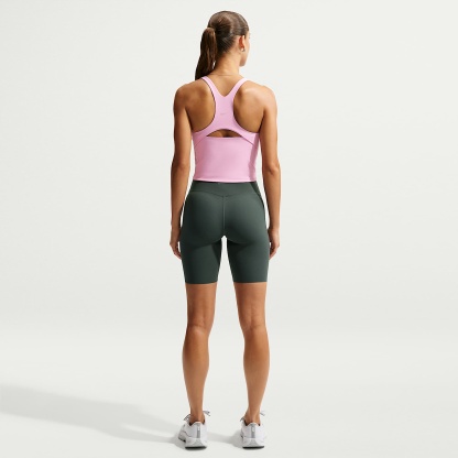 Nike Zenvy - Nike Zenvy Bike Shorts mit hohem Taillenbund (Damen, ca. 20,5 cm)