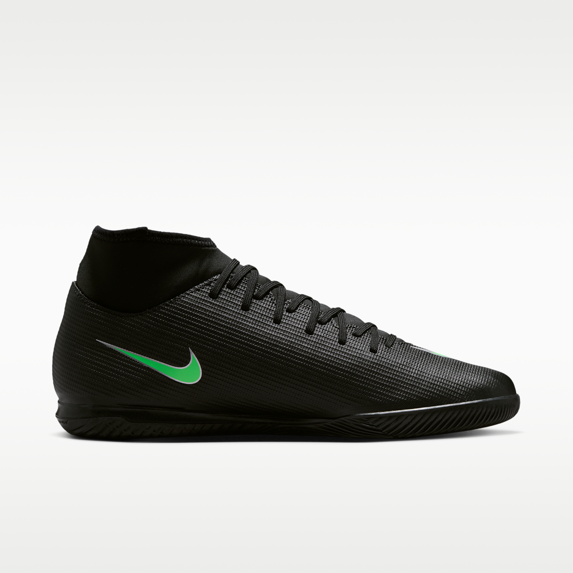 Nike Mercurial Superfly 11 Club - Μαύρο/Μαύρο/Illusion Green (IO1495-001) - 3