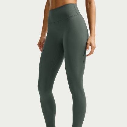 Nike Zenvy - Nike Zenvy Leggings in voller Länge mit hohem Bund und ohne Frontnaht (Damen)