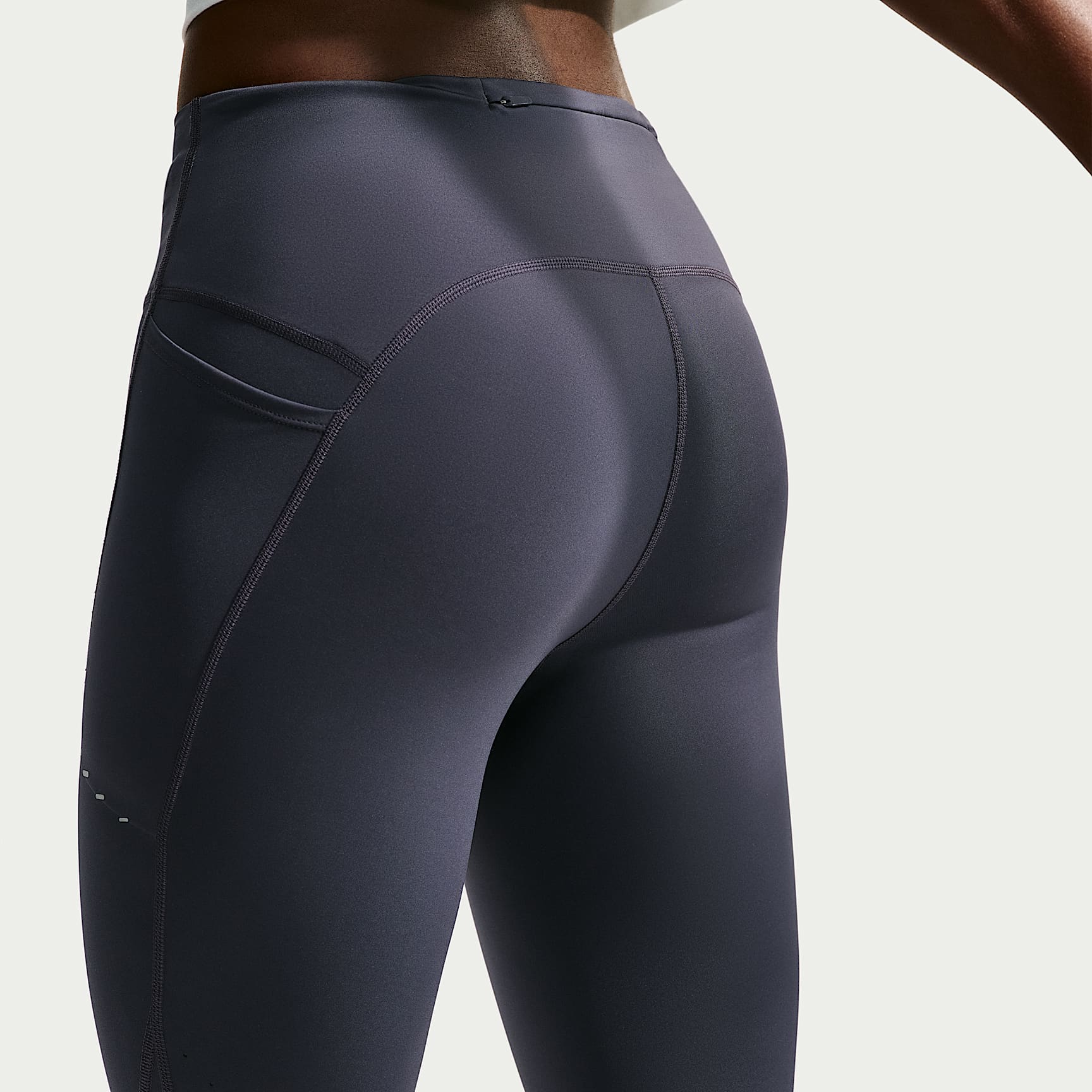 Nike Swift - Nike Swift 7/8-Lauf-Leggings mit hohem Bund und Taschen (Damen)