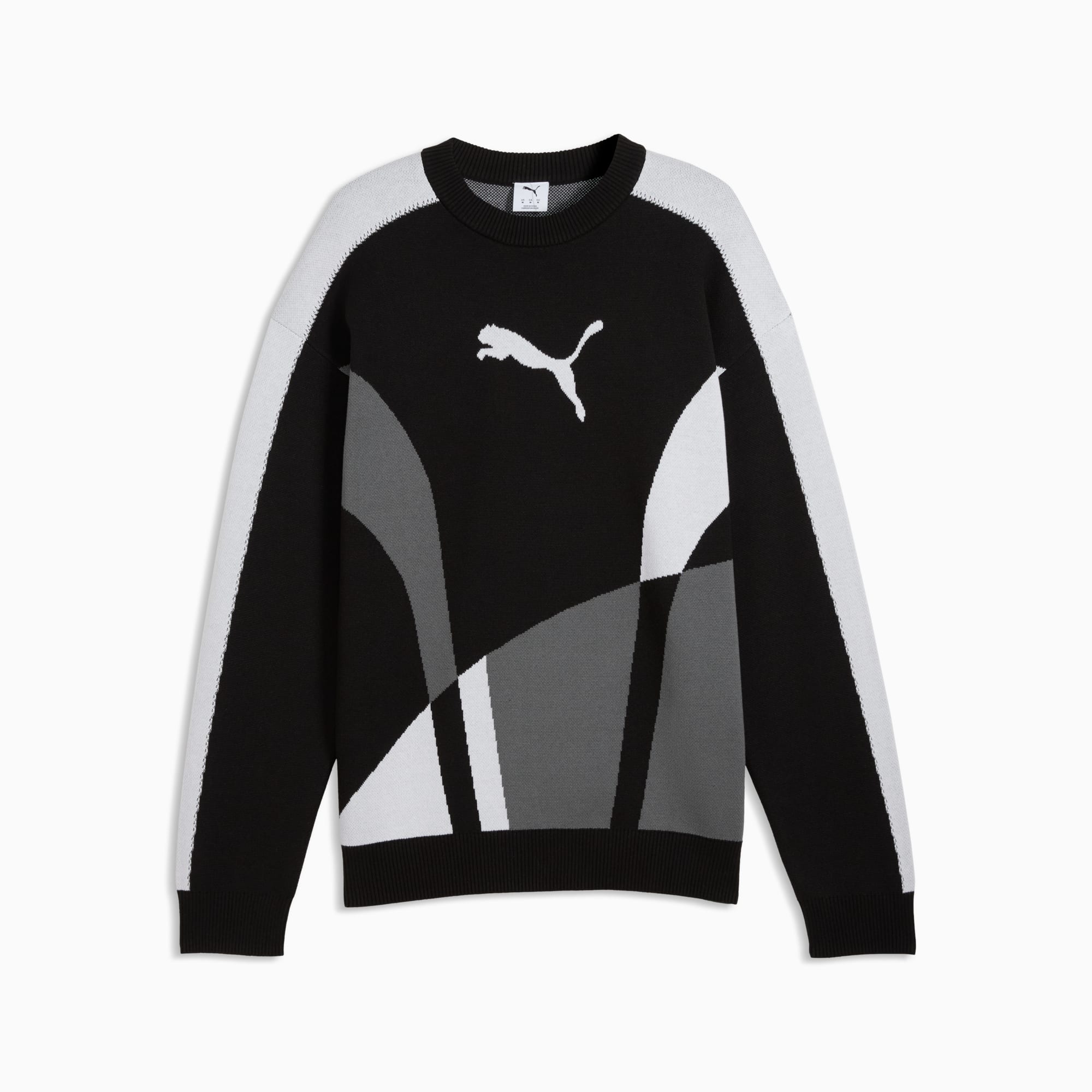 T7 Relaxed Strickpullover Unisex - PUMA Black