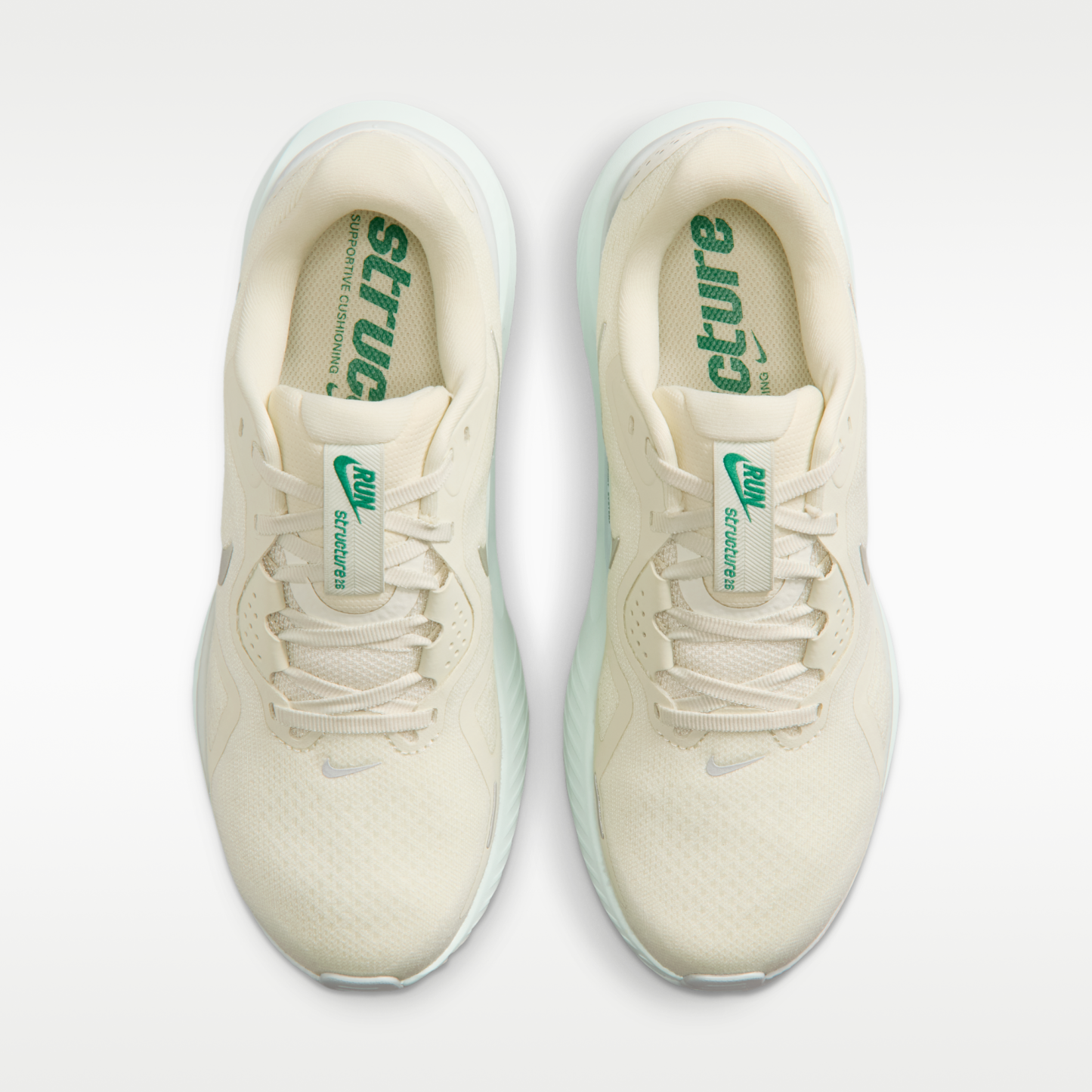 Nike Structure 26 - Sea Glass/Light Silver/Barely Green/Metallic Silver - 4