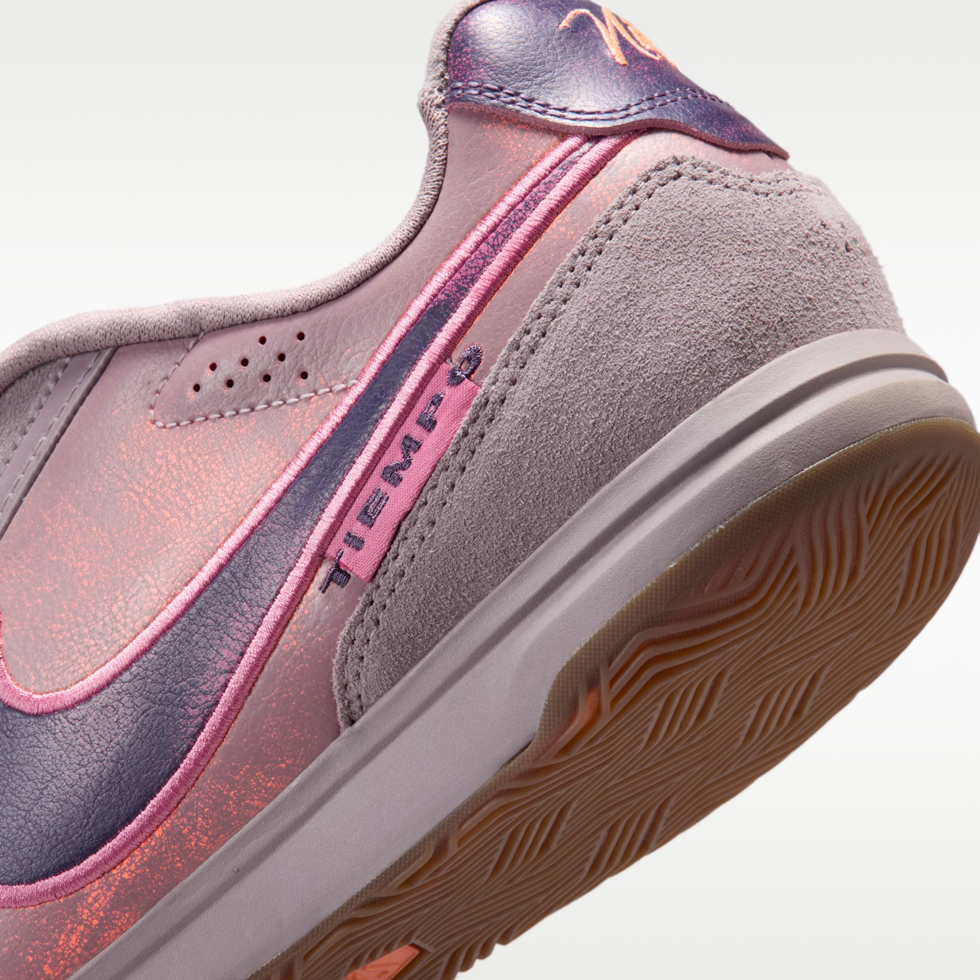 Nike Tiempo Streetgato PRM - Light Violet Ore/Gum Dark Brown/Peony - 8