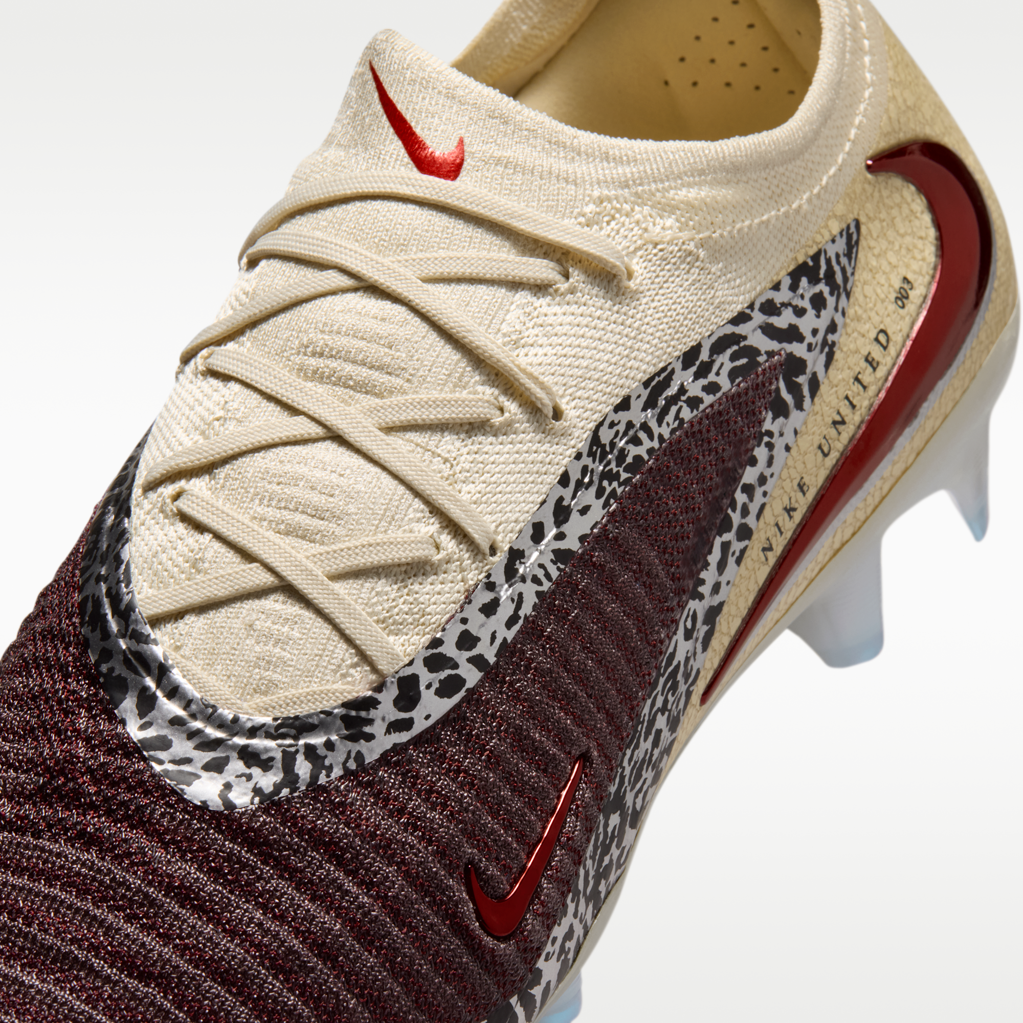 Nike United Phantom 6 Low Elite - Burgundy Crush/Fossil/University Red - 8