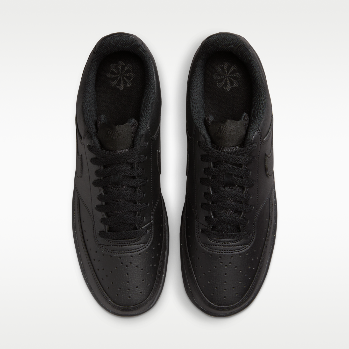 Nike Court Vision Low Next Nature - Μαύρο/Μαύρο/Μαύρο - 4