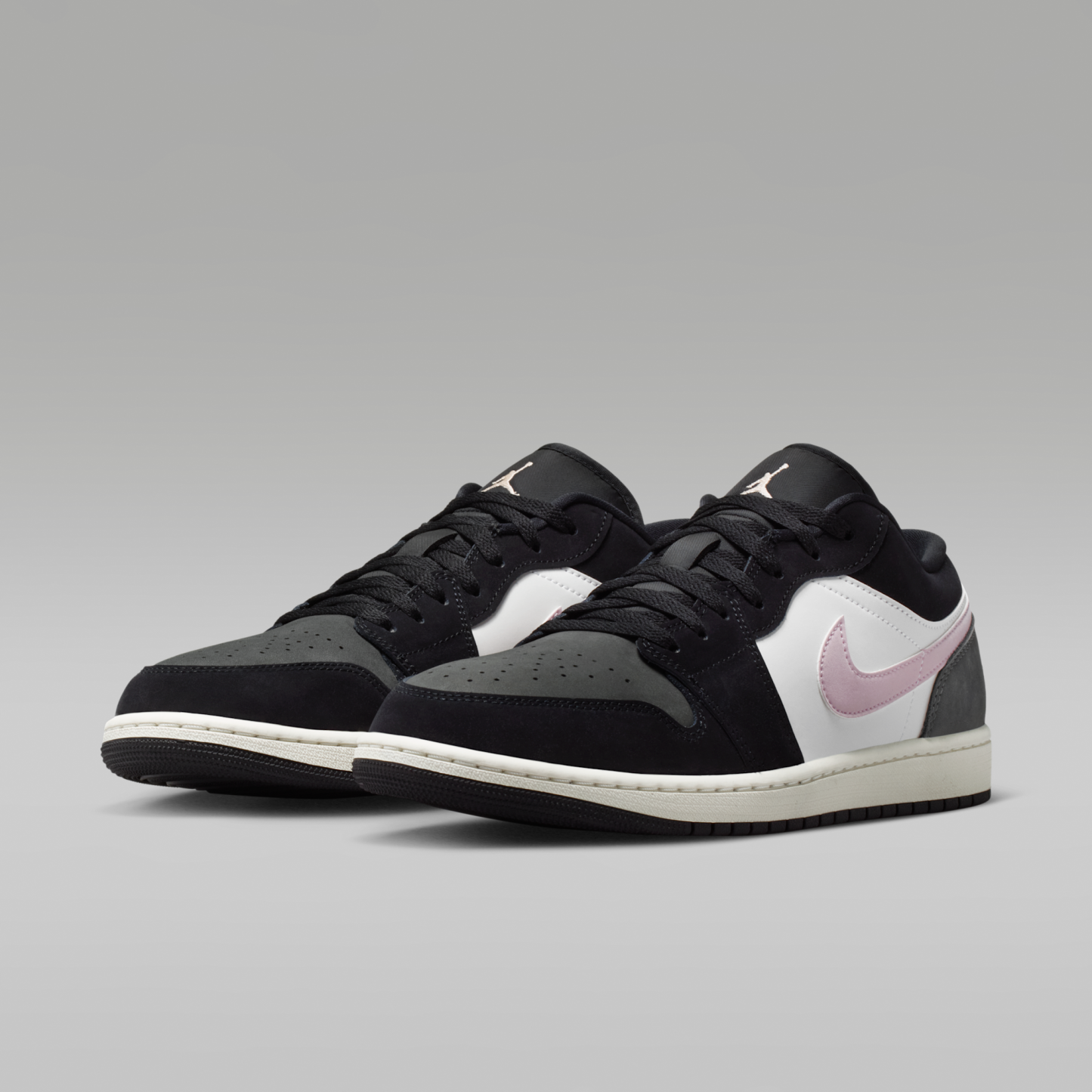 Air Jordan 1 Low SE - Μαύρο/Iron Grey/Λευκό/Iced Carmine - 5