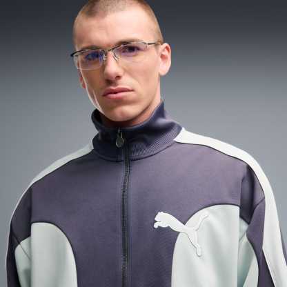 T7 Love Of The Cat Relaxed Trainingsjacke Herren - Inky Depths-Créme De Mint