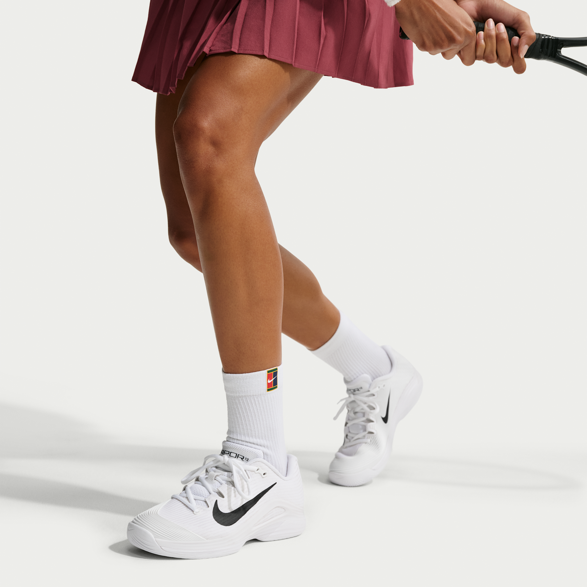 Nike Vapor 12 PRM - Λευκό/Summit White/Μαύρο - 9