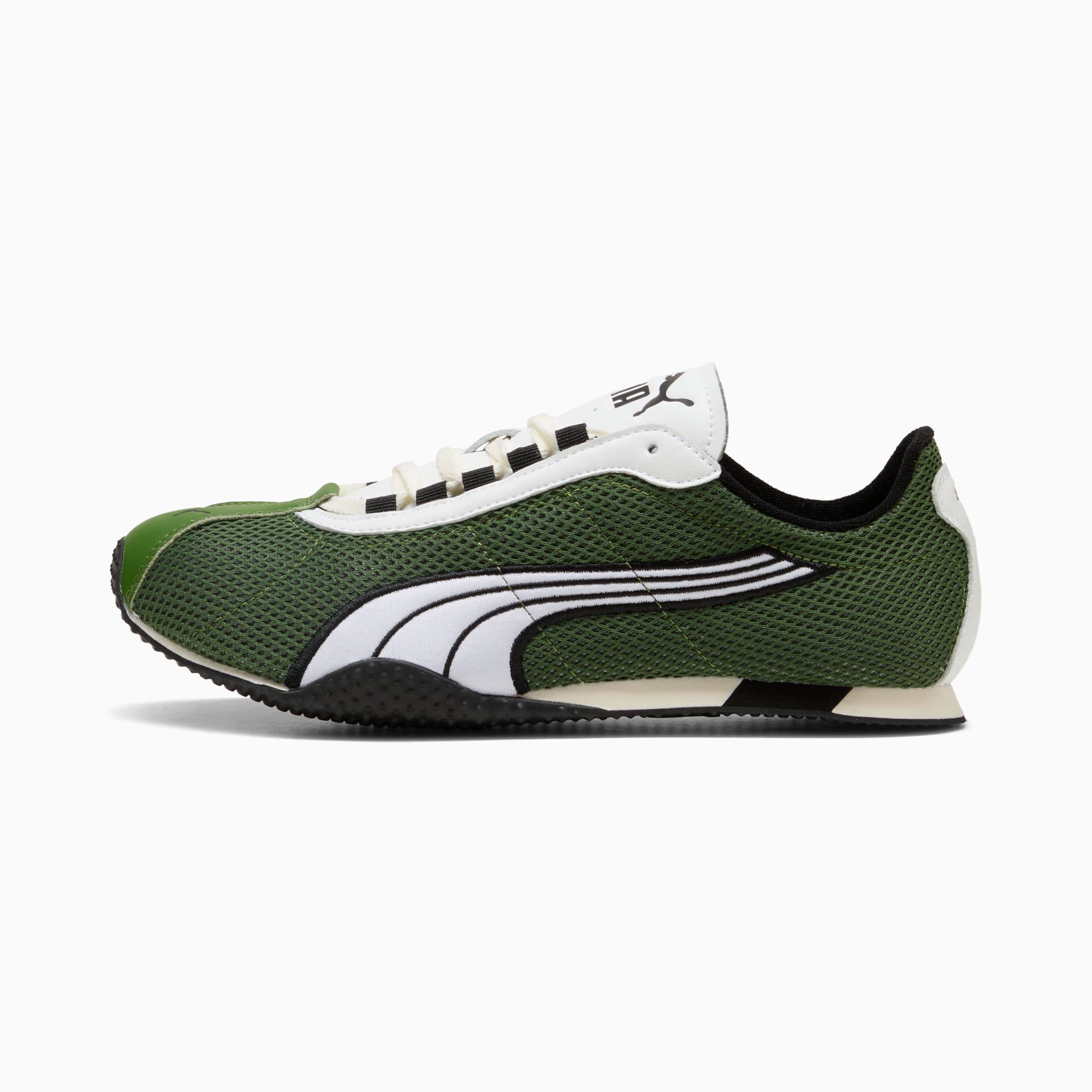 H-Street Mesh Sneakers Unisex - Earthy Green-PUMA Black