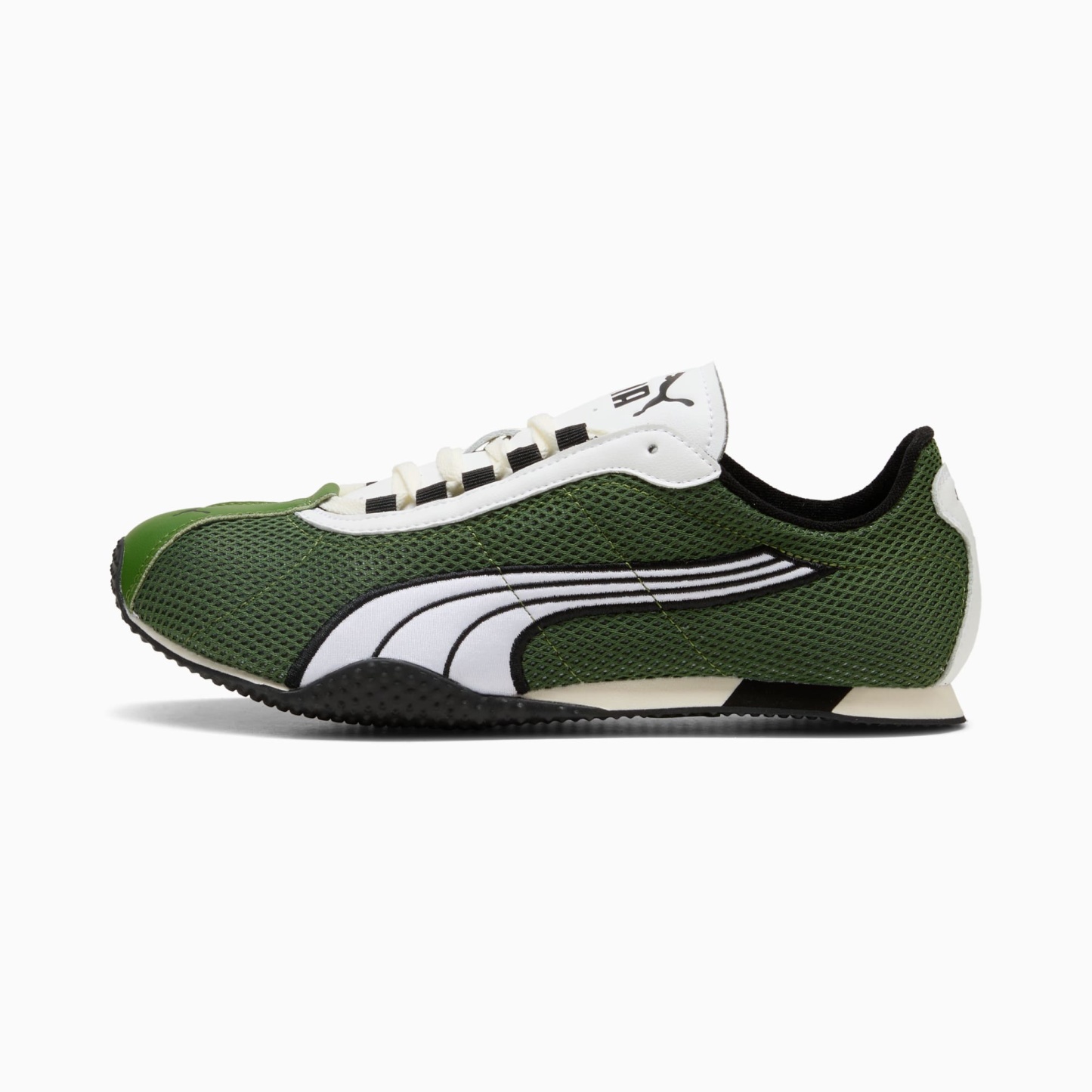 H-Street Mesh Sneakers Unisex - Earthy Green-PUMA Black