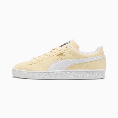 Suede Classic Sneakers Unisex - Buttercream-PUMA White