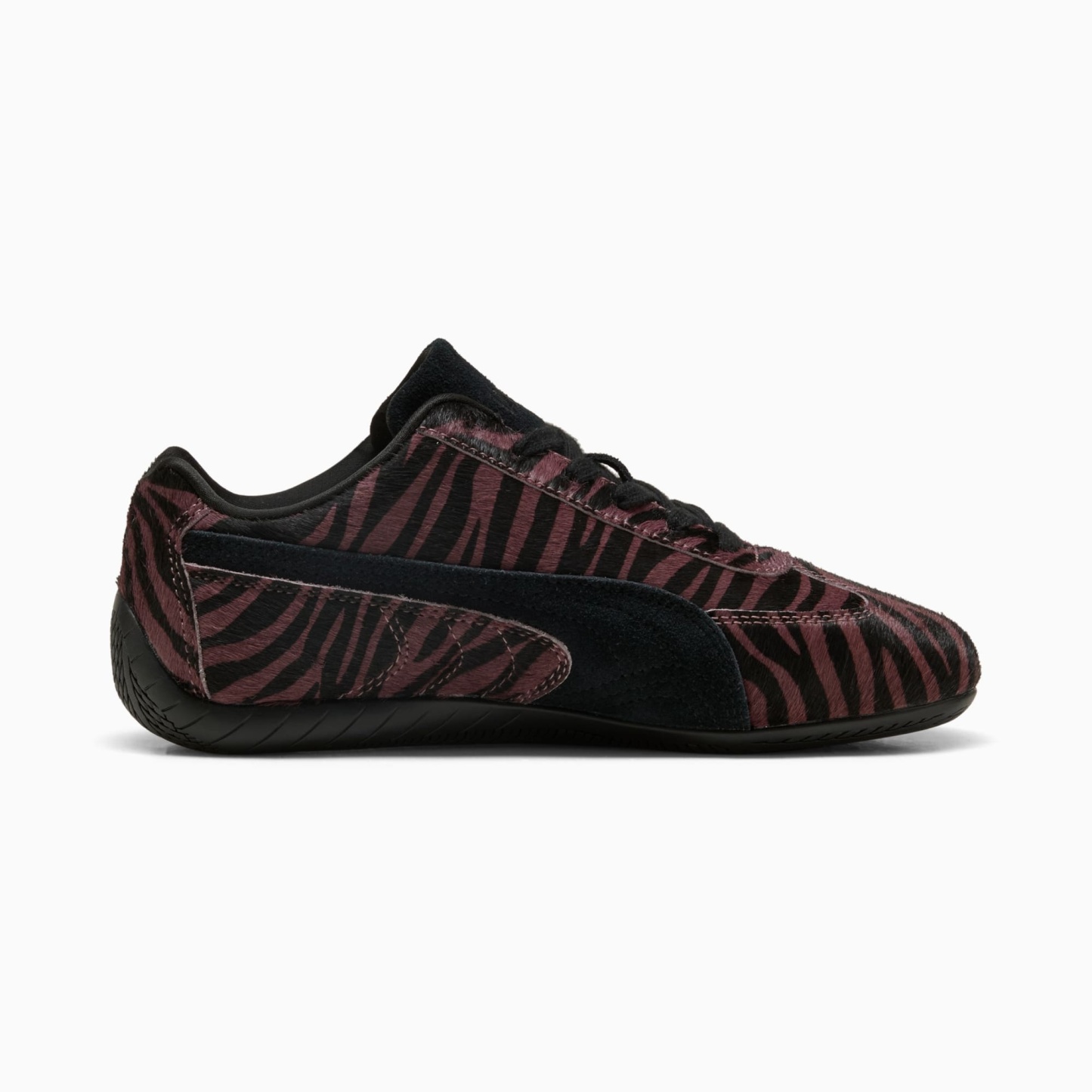 Speedcat Tiger-Print Sneakers Damen - Rich Cocoa-PUMA Black