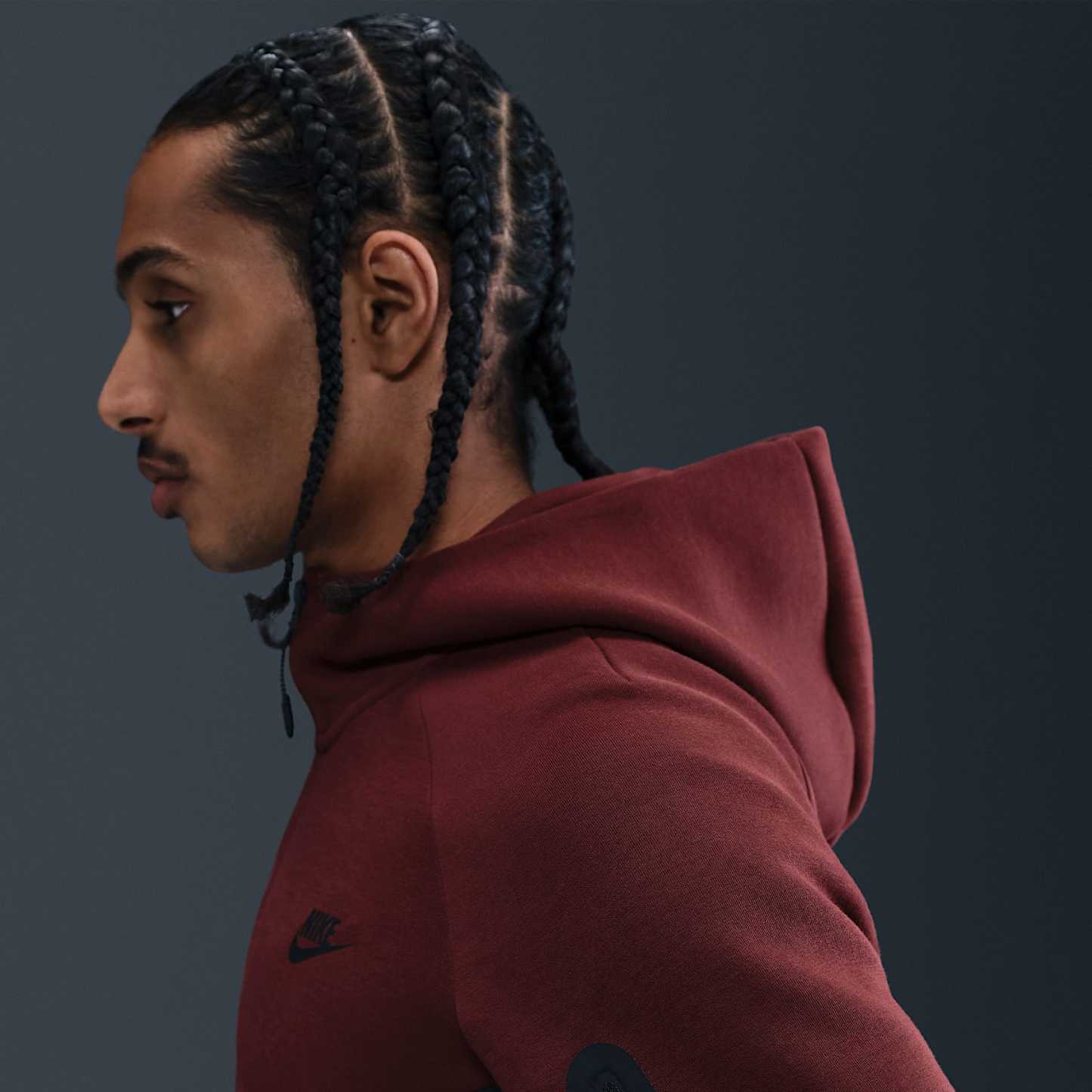 Nike Tech - Nike Tech Windrunner-Jacke aus Fleece mit durchgehendem Reißverschluss (Herren)