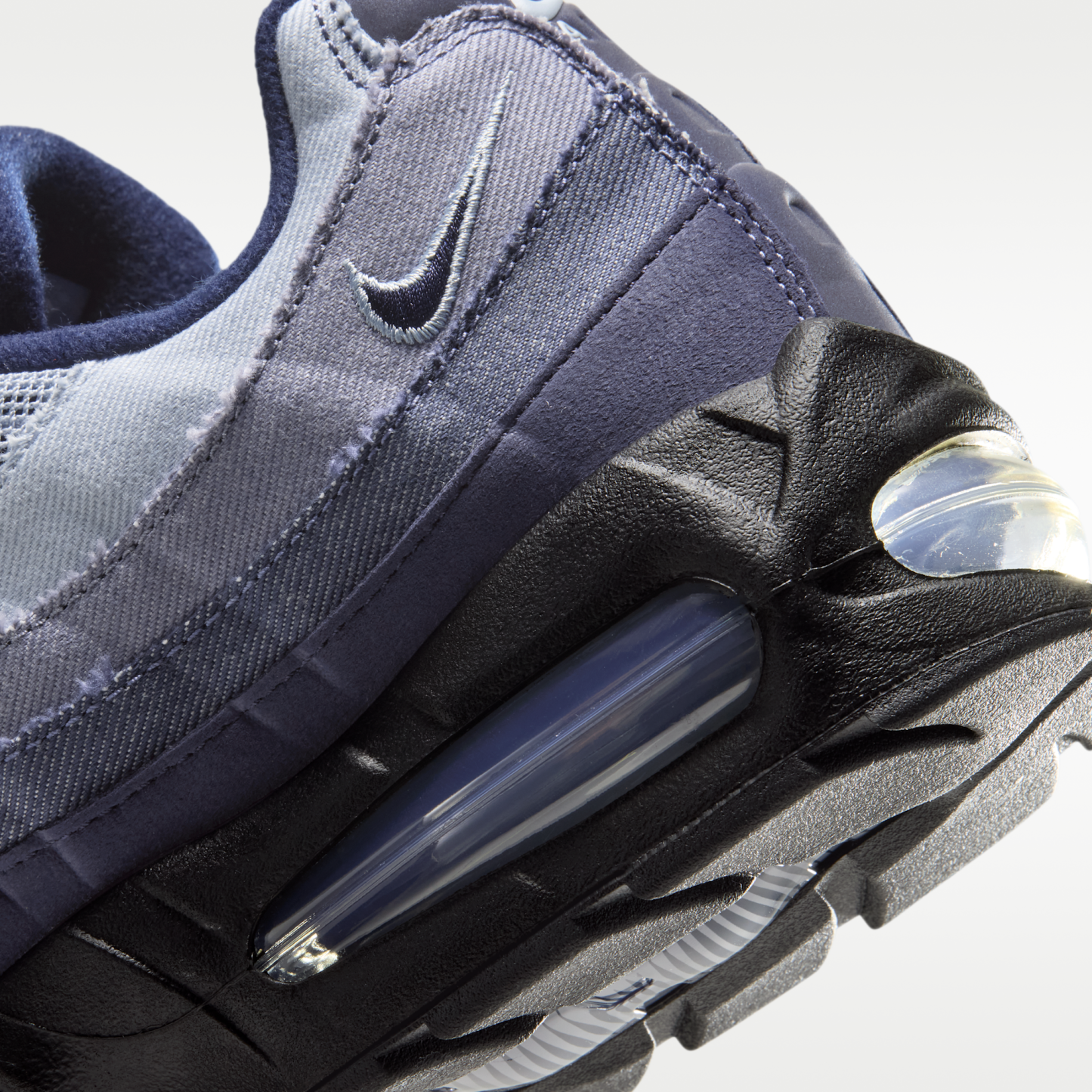 Nike Air Max 95 Big Bubble - Ashen Slate/Midnight Navy/Light Armory Blue/Light Armory Blue - 8