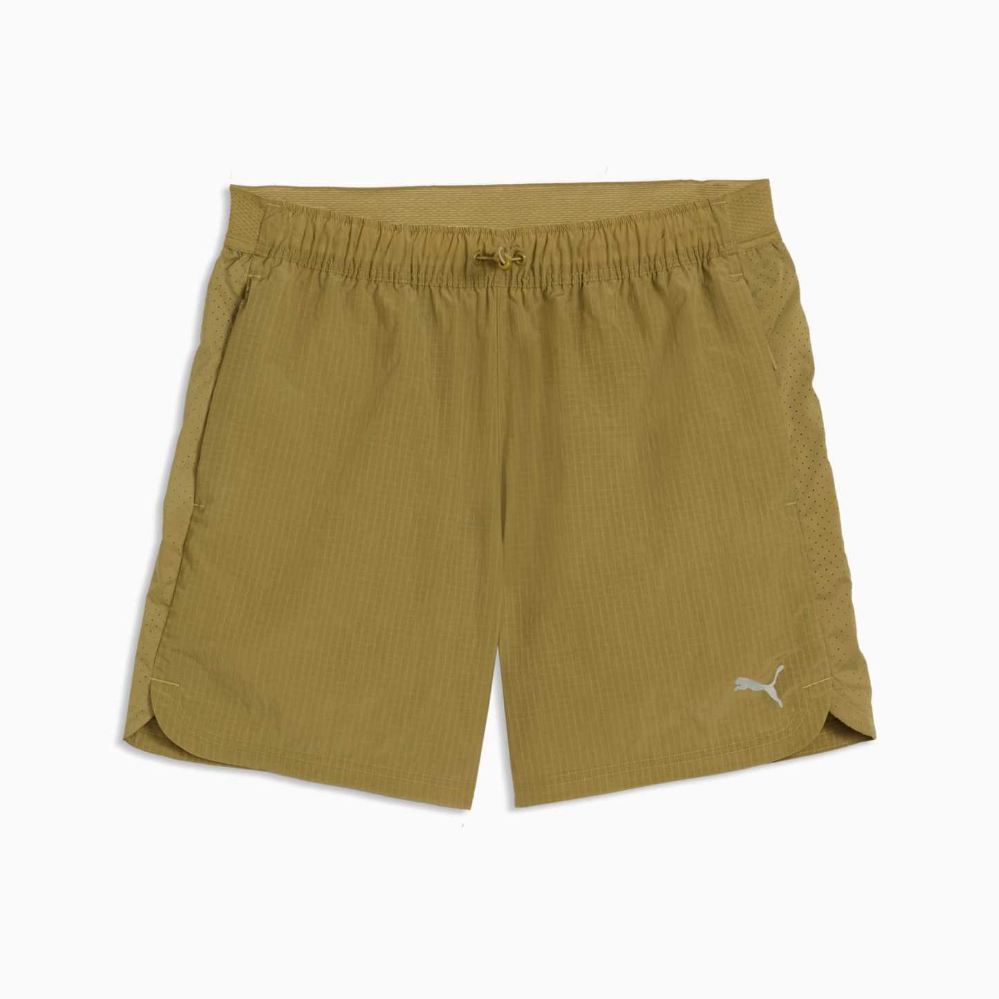 Run Culture Collective T7 Relaxed 5'' Gewebte Shorts Herren - Chai Latte