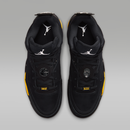 Jordan Son of Mars Low - Μαύρο/Tour Yellow/Dark Smoke Grey/Λευκό - 4