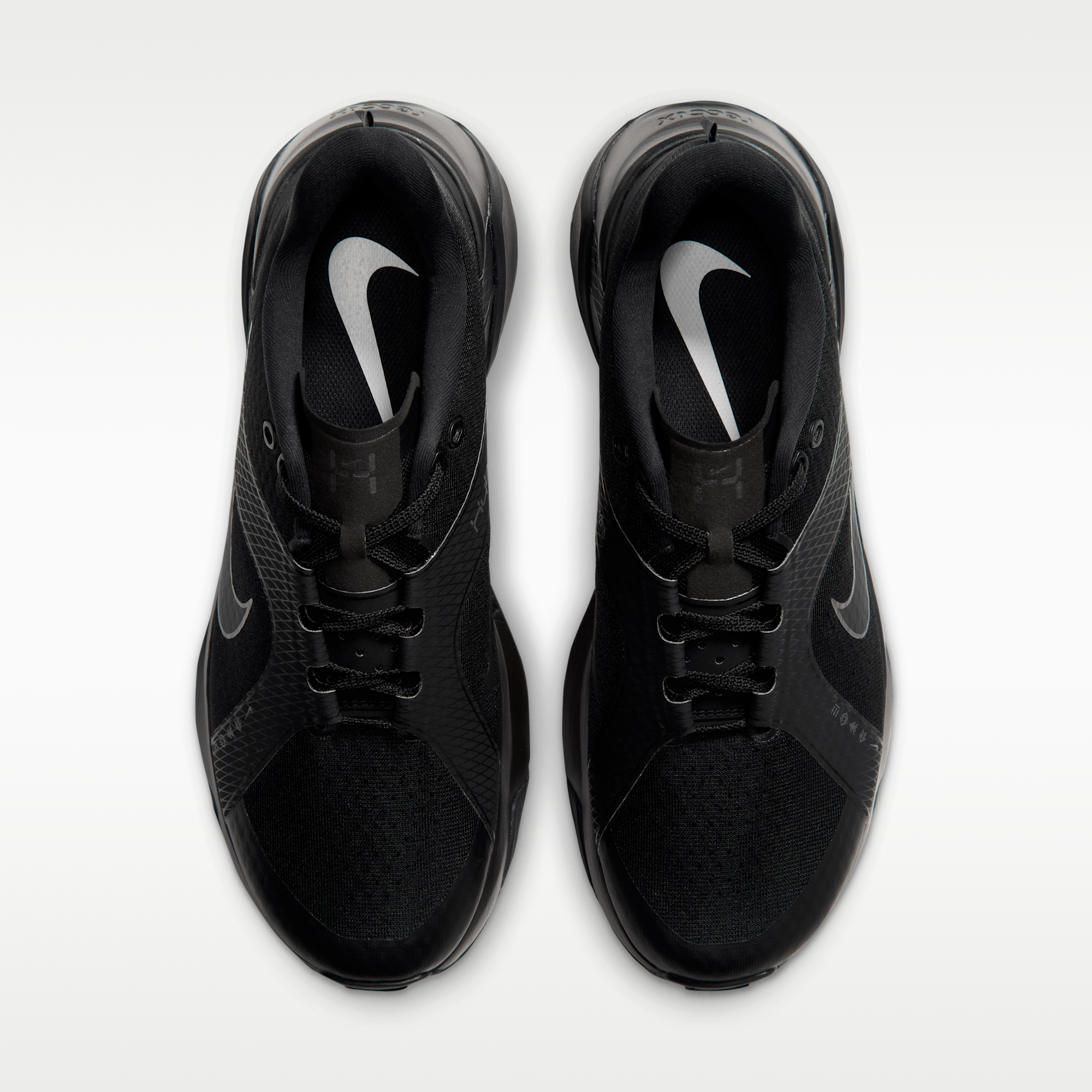 Nike Hybrid RN - Μαύρο/Anthracite/Metallic Dark Grey - 4