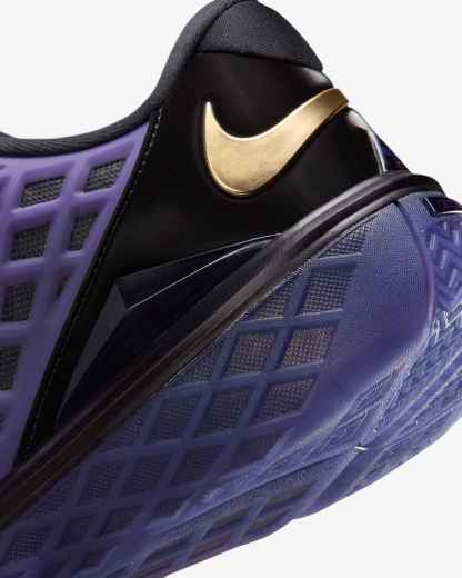 Kobe 3 Low Protro x Μπαρτσελόνα - Μαύρο/Electro Purple/Metallic Gold - 9