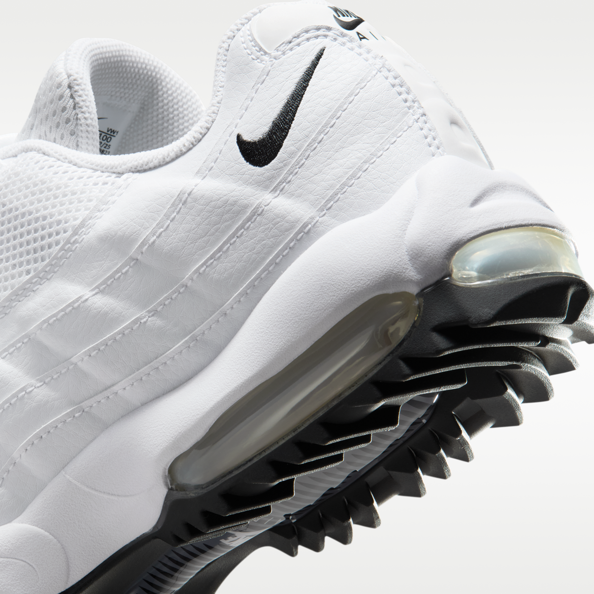 Nike Air Max '95 G - Λευκό/Λευκό/Light Graphite/Μαύρο - 8